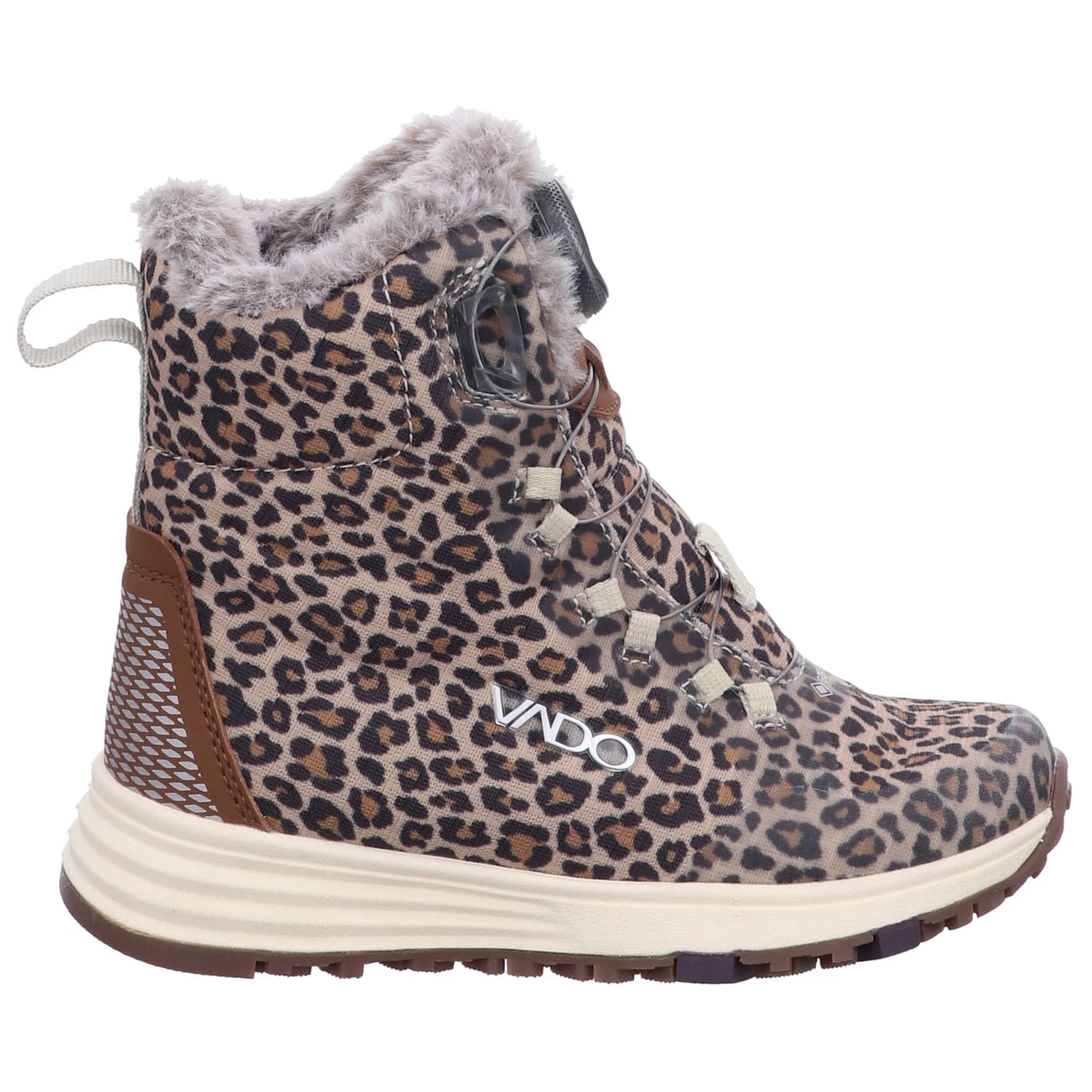 Детски зимни ботуши VADO Kid's Snow High Boa GTX Winter boots - Leopard
