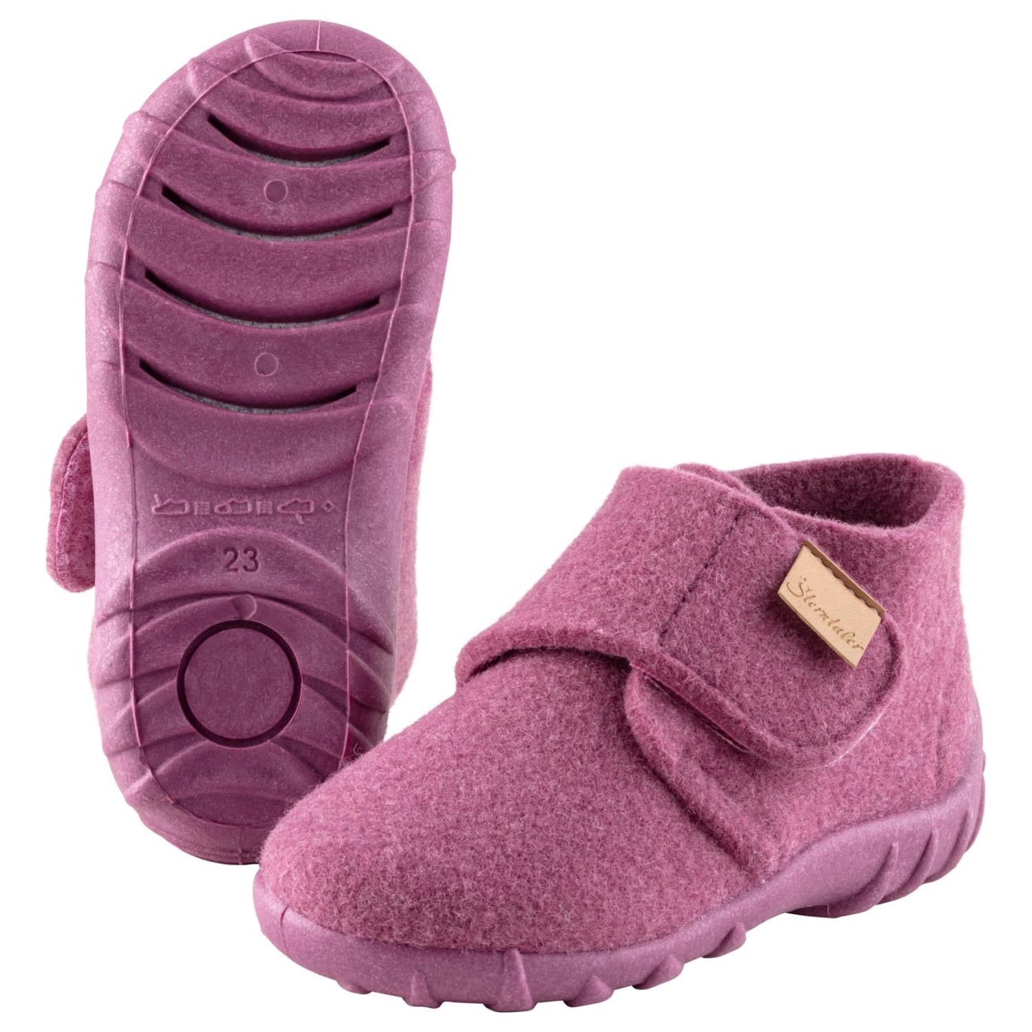 Детски пантофи Sterntaler Kid's Slippers Unisex Slippers - Beerenrosa