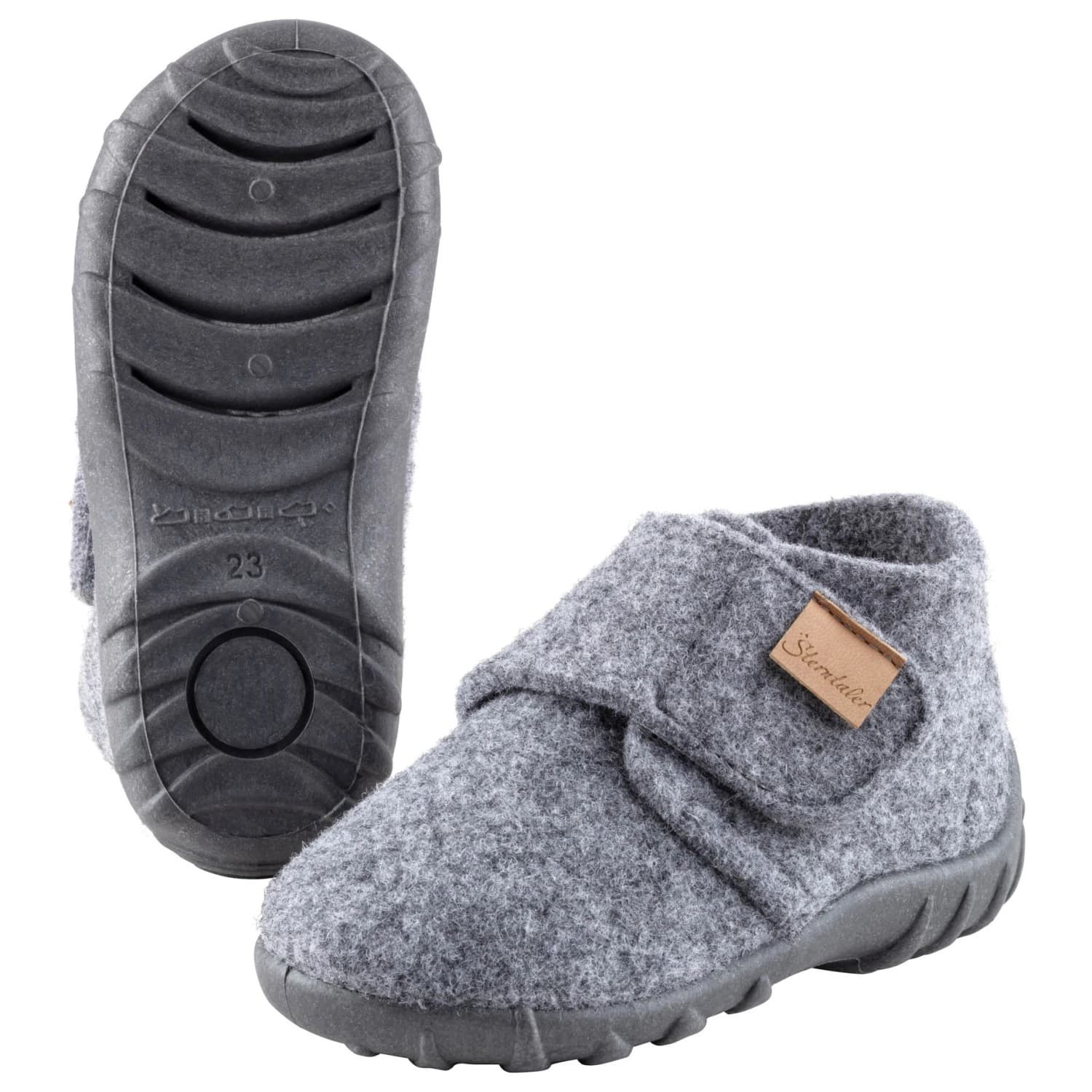 Детски пантофи Sterntaler Kid's Slippers Unisex Slippers - Mittelgrau