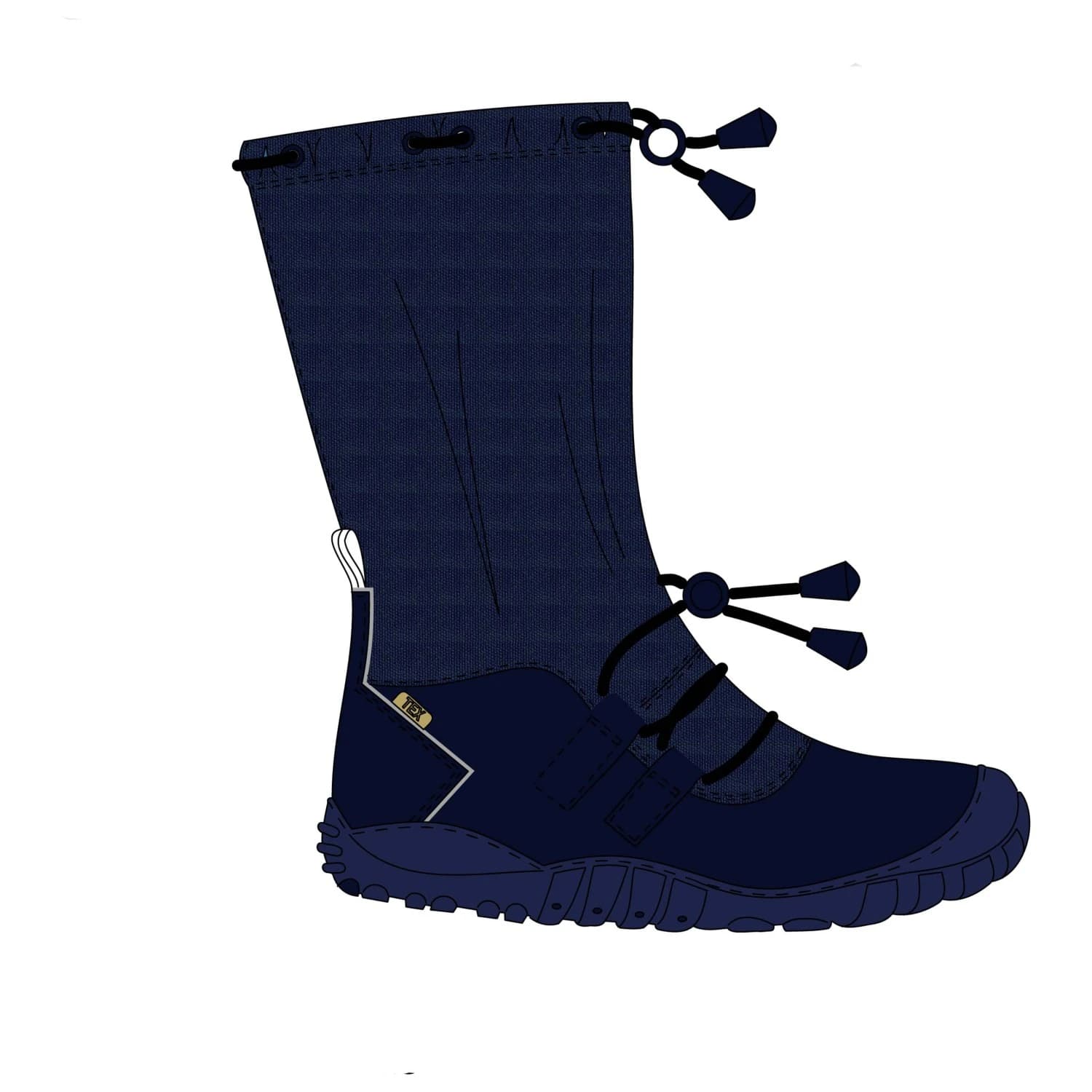 Детски зимни ботуши Koel Kid's Rana 2.0 Lamswool Winter boots - Navy