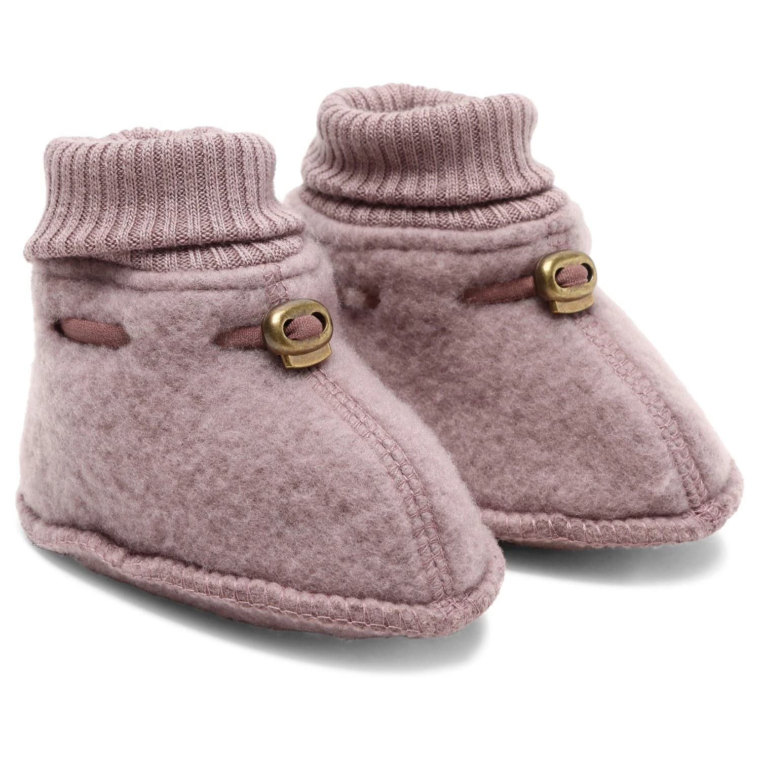 Детски пантофи Mikk-Line Kid's Wool Footies Slippers - Twilight Mauve