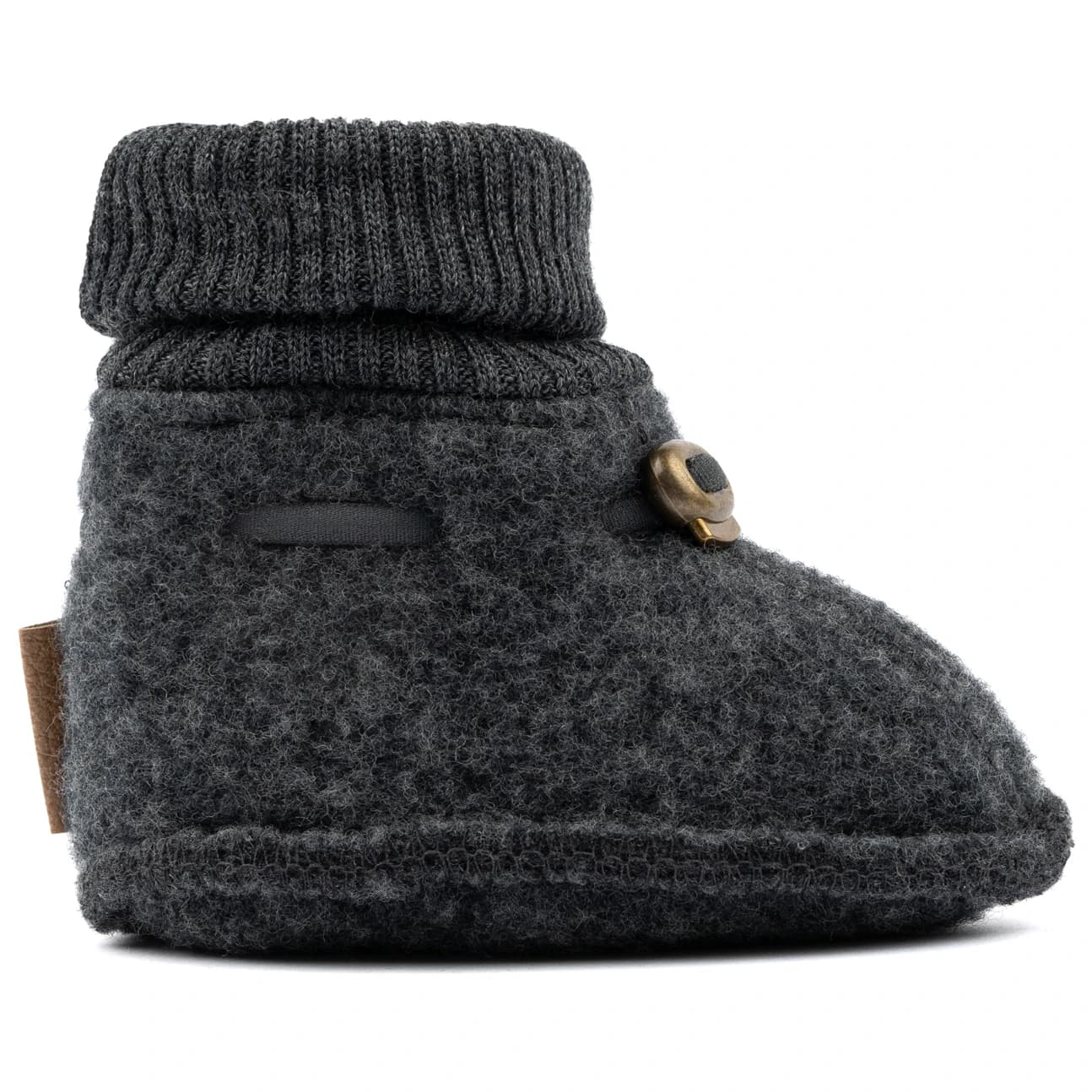 Детски пантофи Mikk-Line Kid's Wool Footies Slippers - Anthracite Melange
