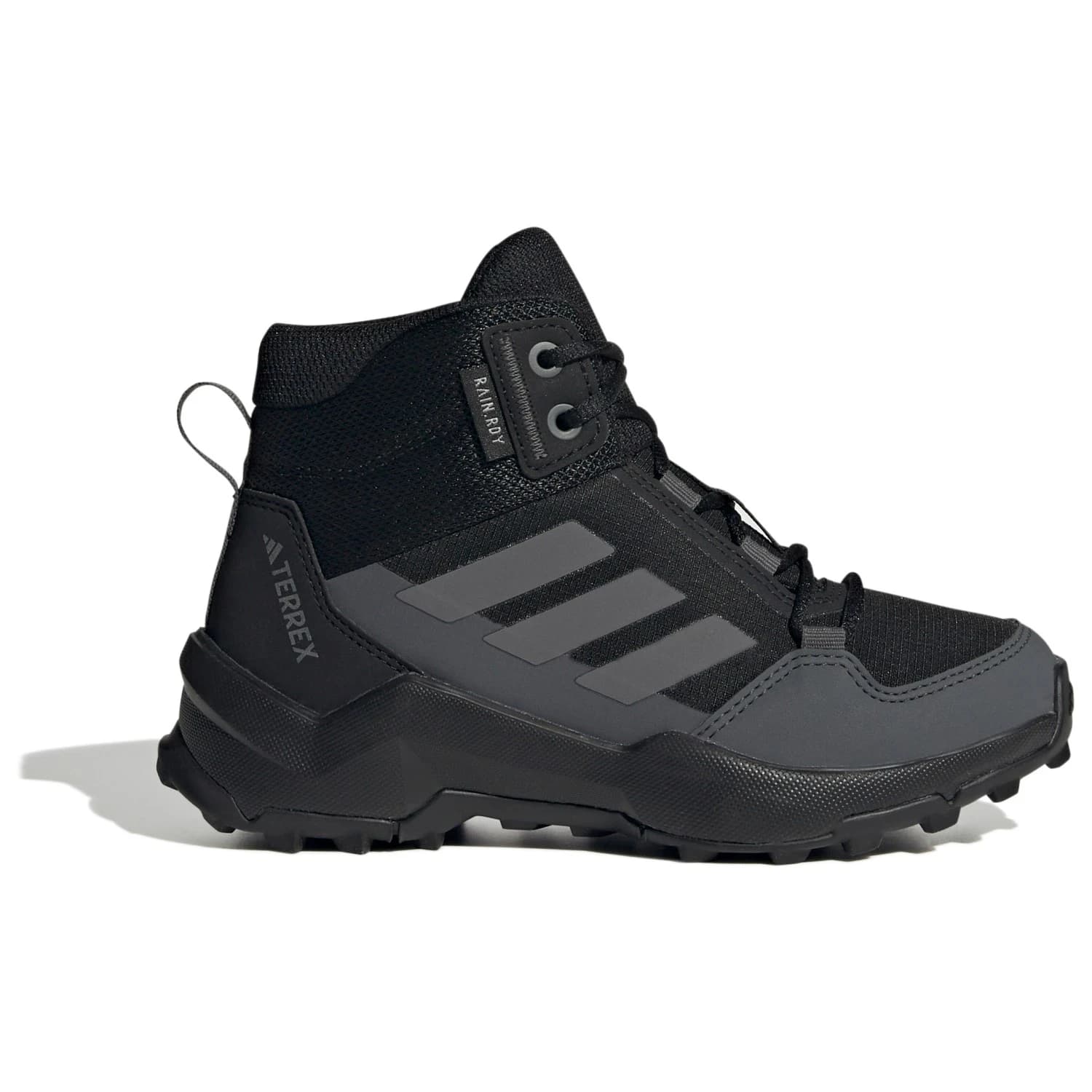 Детски туристически обувки adidas Terrex Kid's Terrex AX4R Rain.RDY Mid Walking boots - Core Black / Grey Four / Grey Six