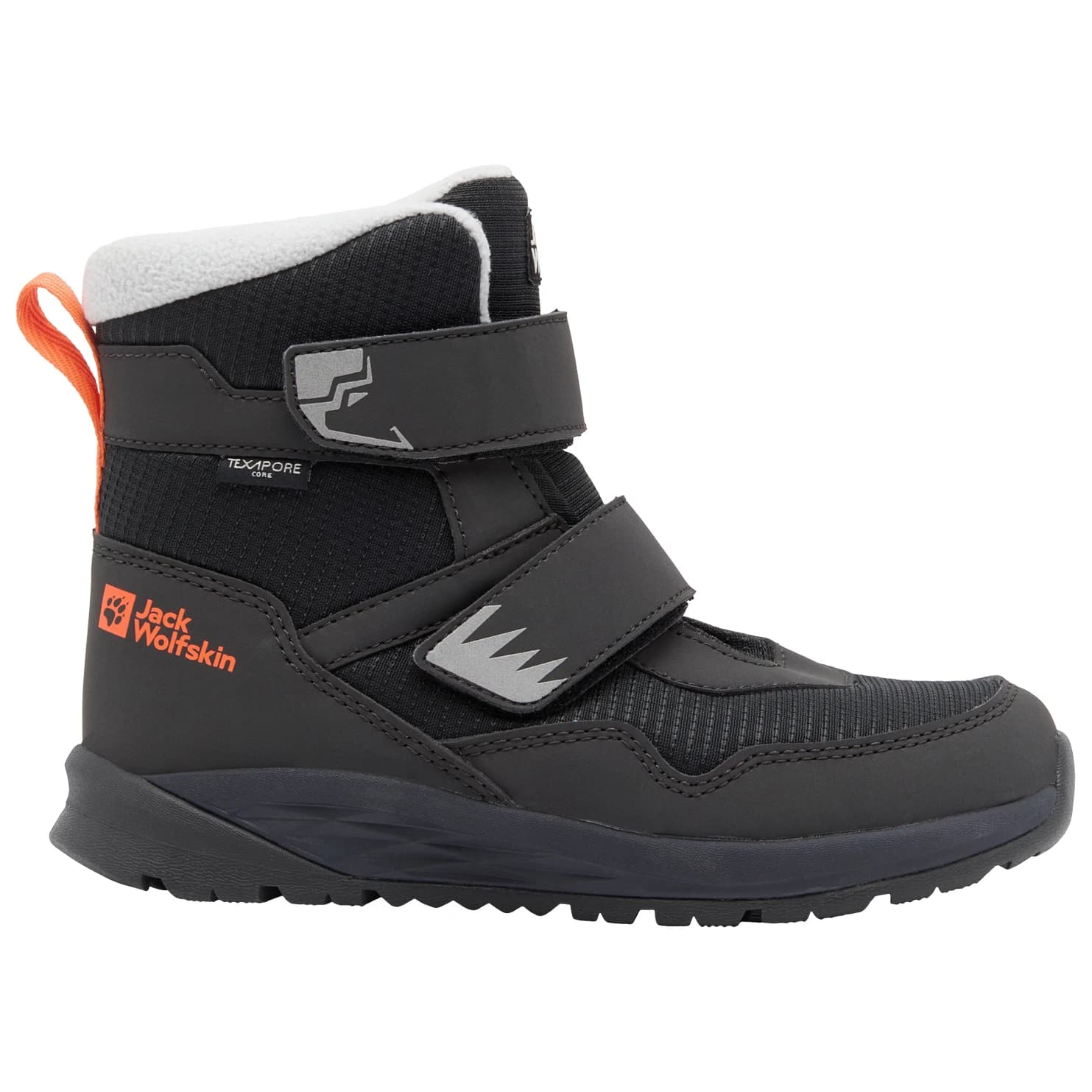 Детски зимни ботуши Jack Wolfskin Kid's Polar Bear-B Texapore Mid VC Winter boots - Phantom