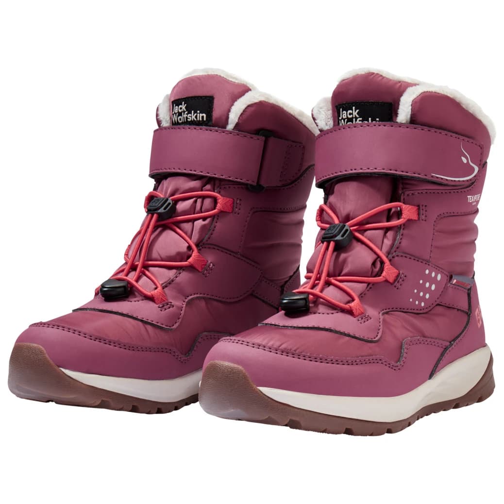 Детски зимни ботуши Jack wolfskin Kid's Polar Bear-G Texapore High VC Winter boots - Raisin