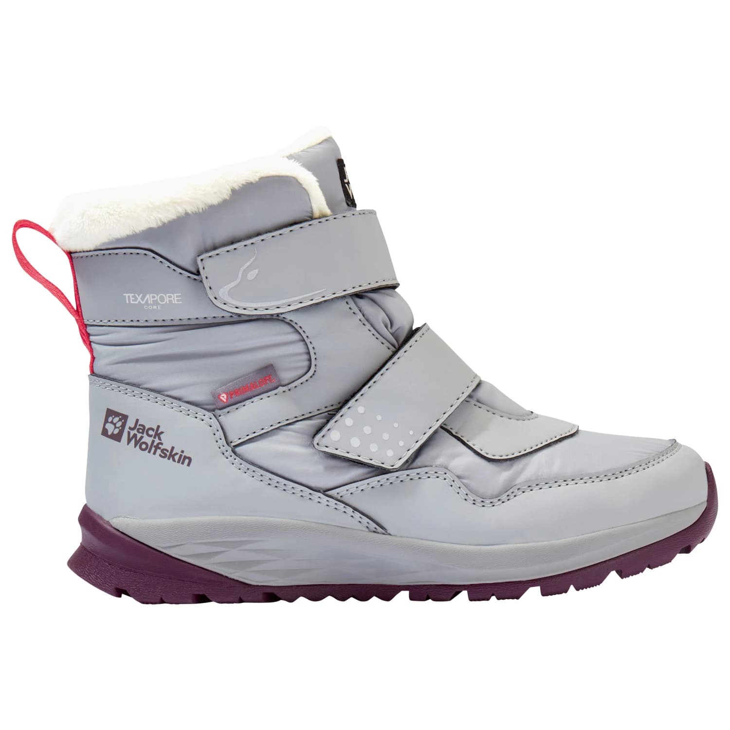 Детски зимни ботуши Jack Wolfskin Kid's Polar Bear-G Texapore Mid VC Winter boots - Rainstorm