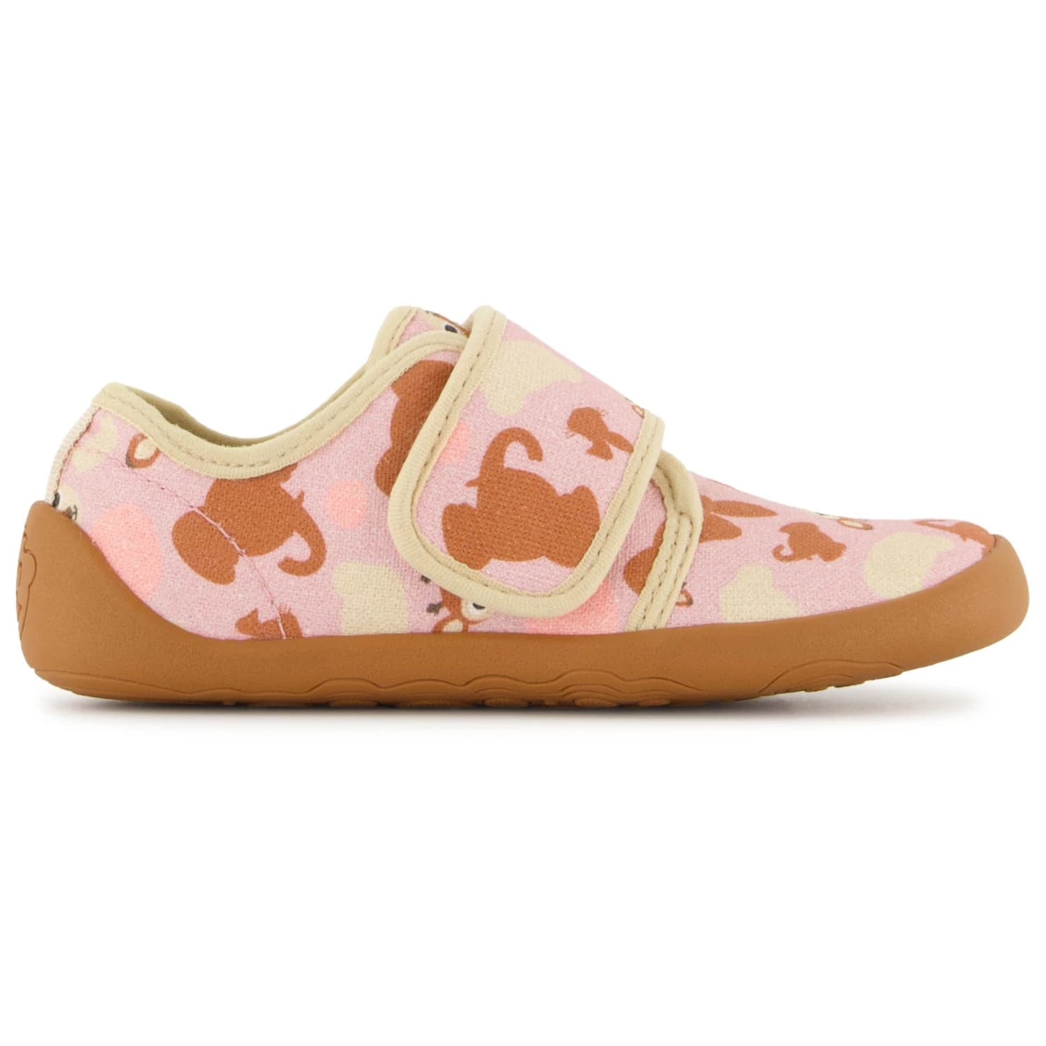 Детски пантофи Affenzahn Kid's Slippers Cotton Movy Slippers - Deer / Rose