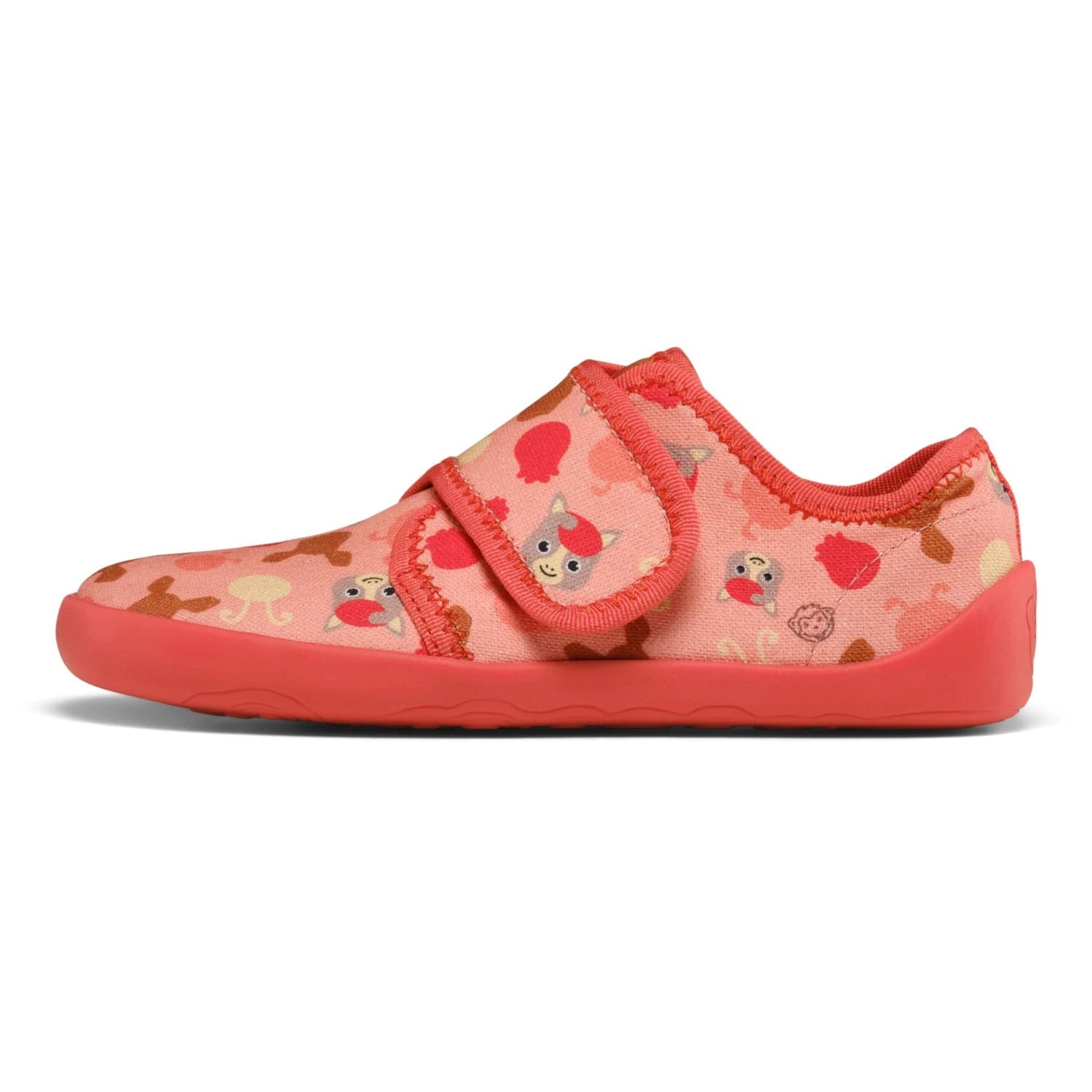 Детски пантофи Affenzahn Kid's Slippers Cotton Movy Slippers - Pony / Pink