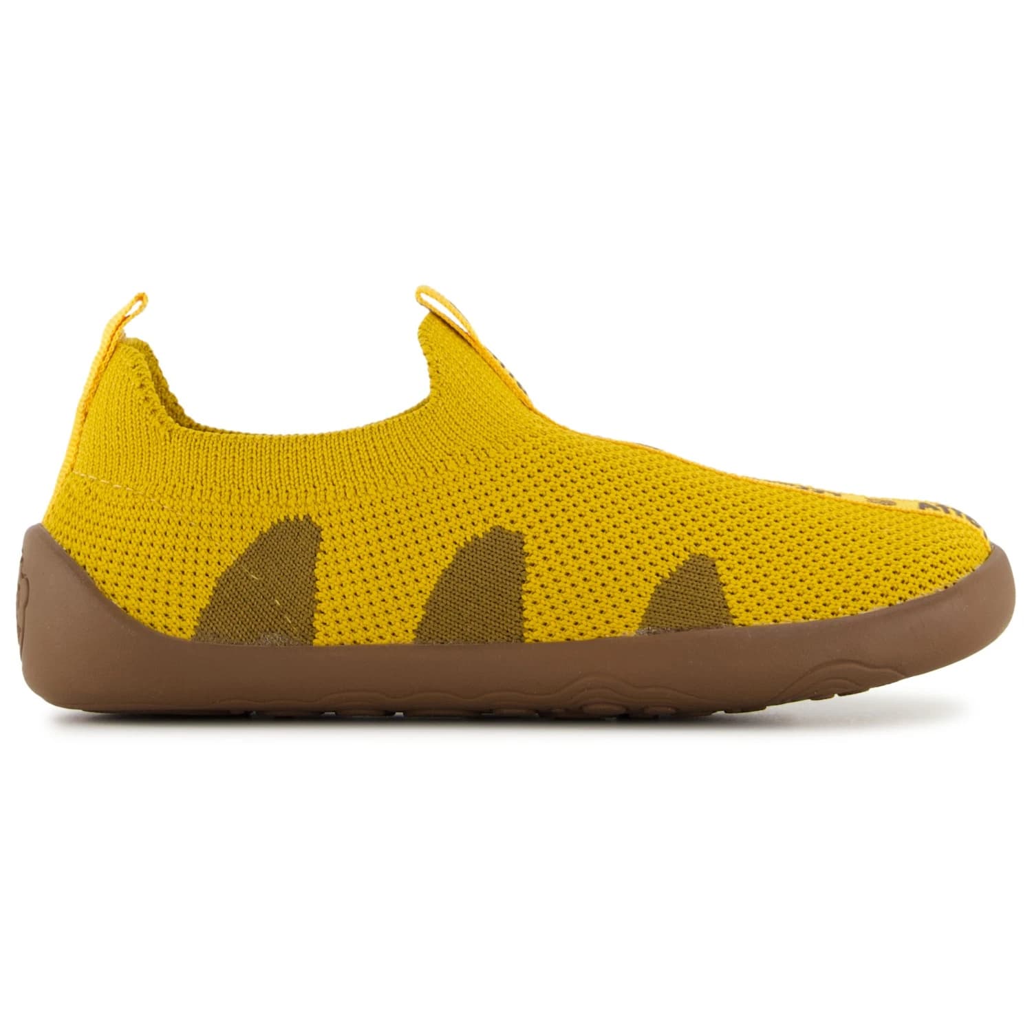 Детски пантофи Affenzahn Kid's Slippers Knit Flinky Slippers - Tiger / Yellow