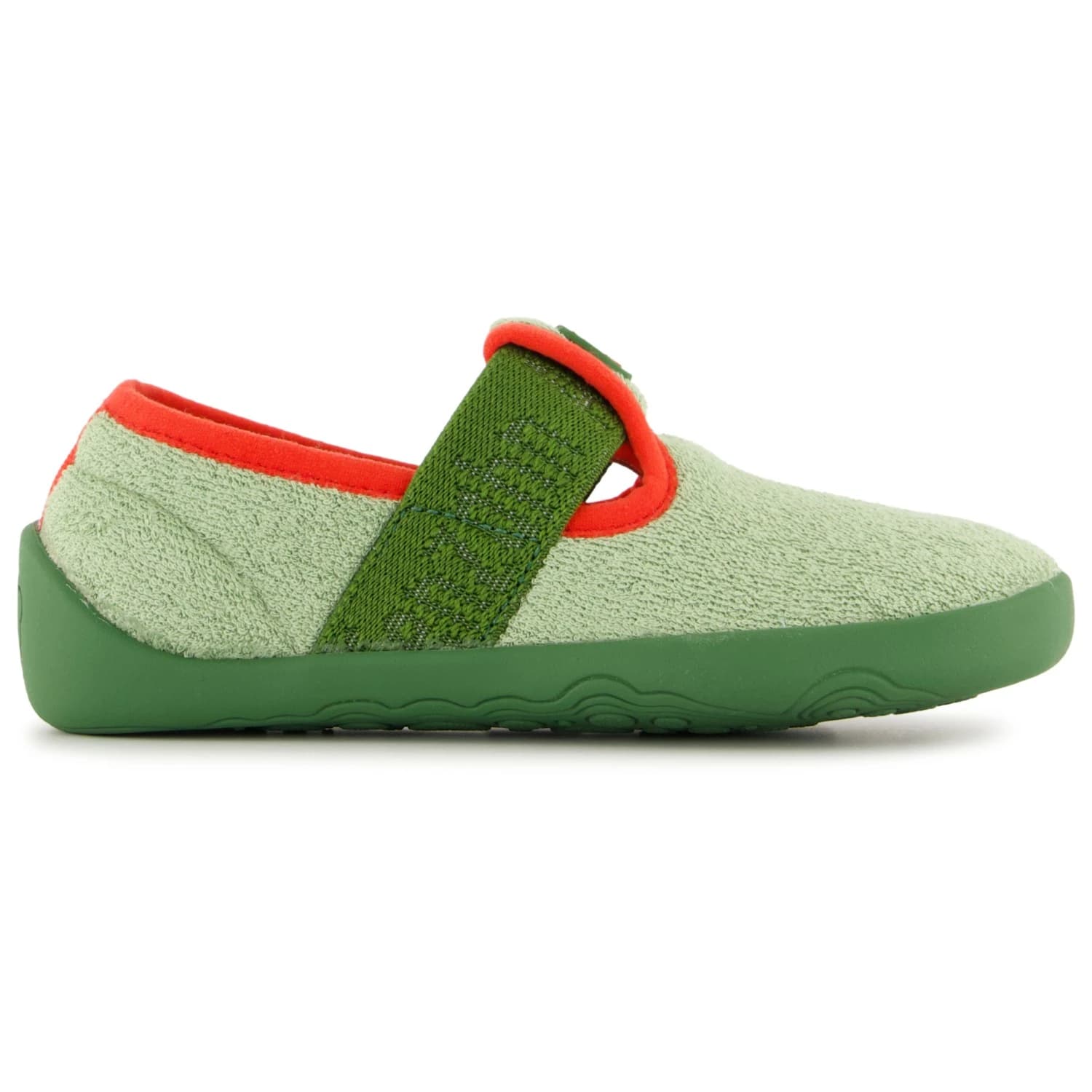 Детски пантофи Affenzahn Kid's Hausschuh Vegan Dreamy Slippers - Dragon / Green