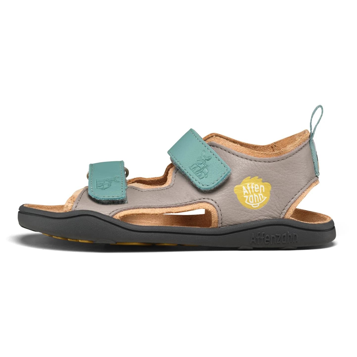 Детски сандали Affenzahn Kid's Sandals Leather Airy Sandals - Nashorn