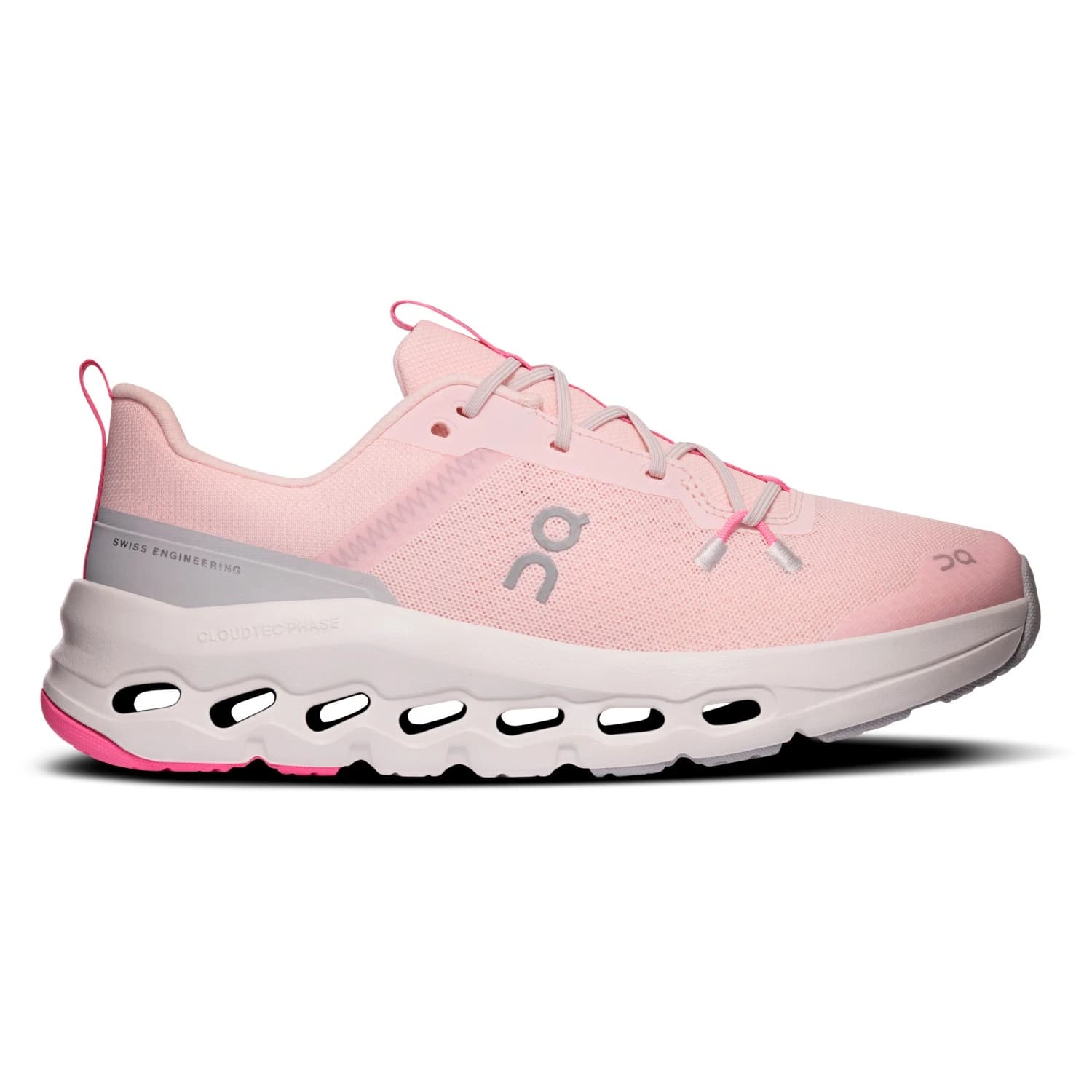 Детски маратонки On Kid's Cloudleap Sneakers - Salt / Bubblegum