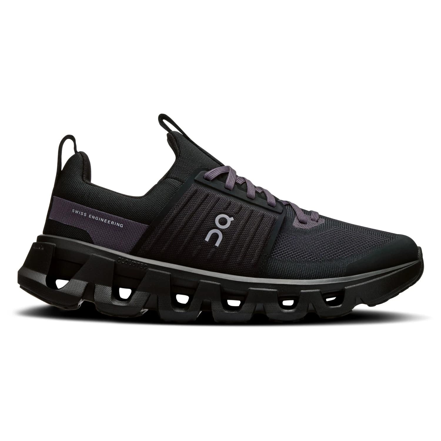 Детски маратонки On Kid's Cloudswift Youth Running shoes - Black / Eclipse
