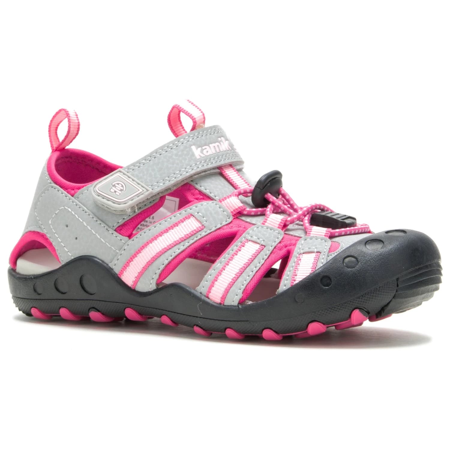 Детски сандали Kamik Kid's Crab Sandals - Grey / Pink