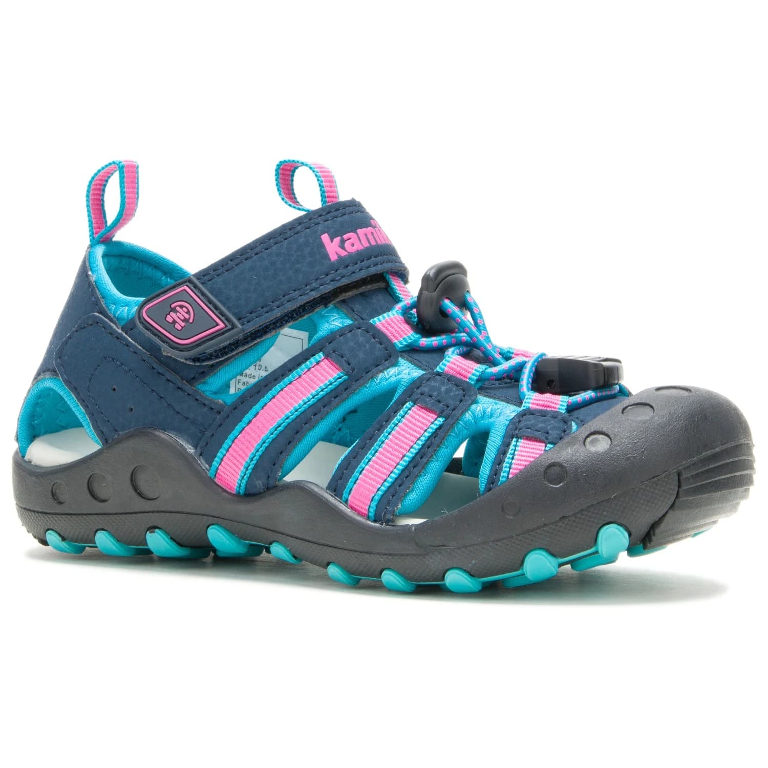 Детски сандали Kamik Kid's Crab Sandals - Navy / Teal