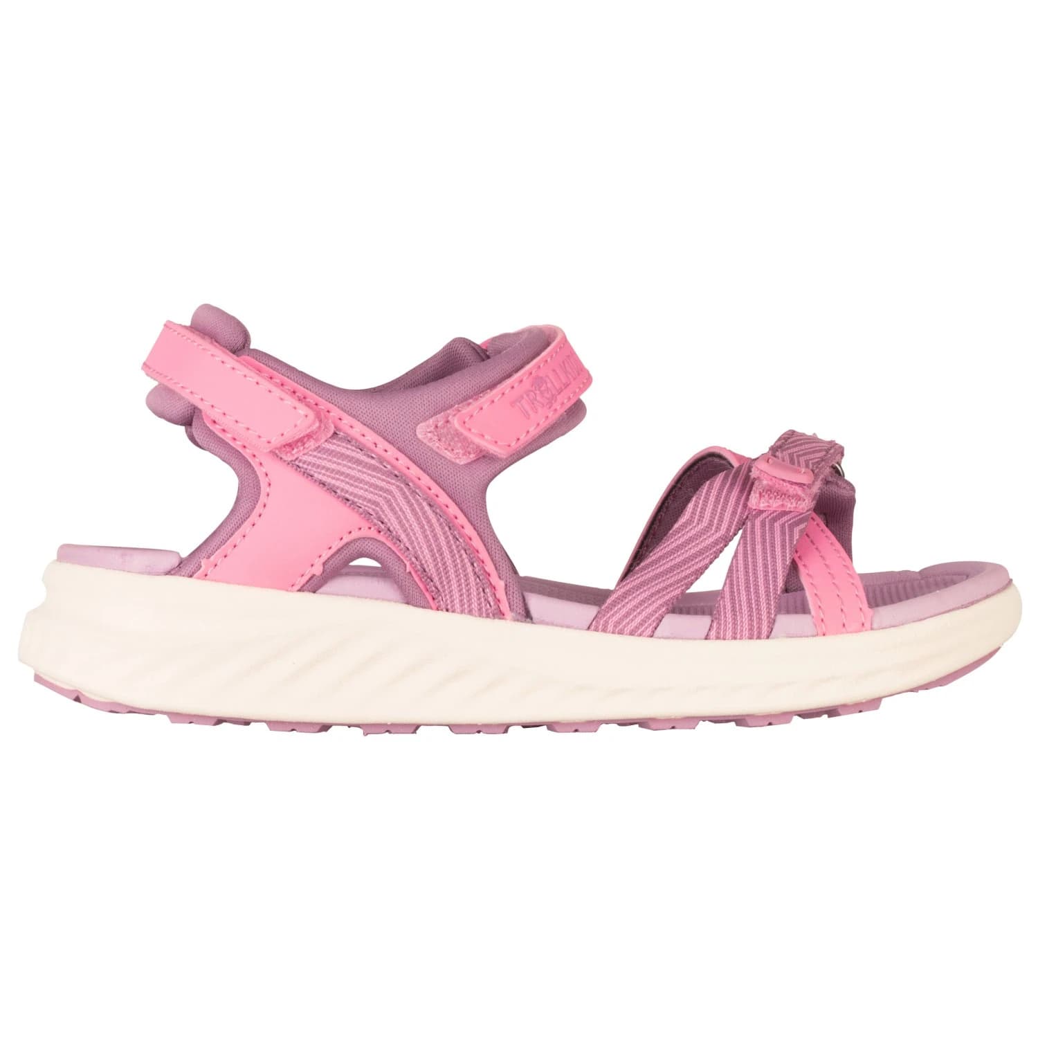 Детски сандали Trollkids Girl's Preikestolen Sandal XT Sandals - Peony Rose / Orchid
