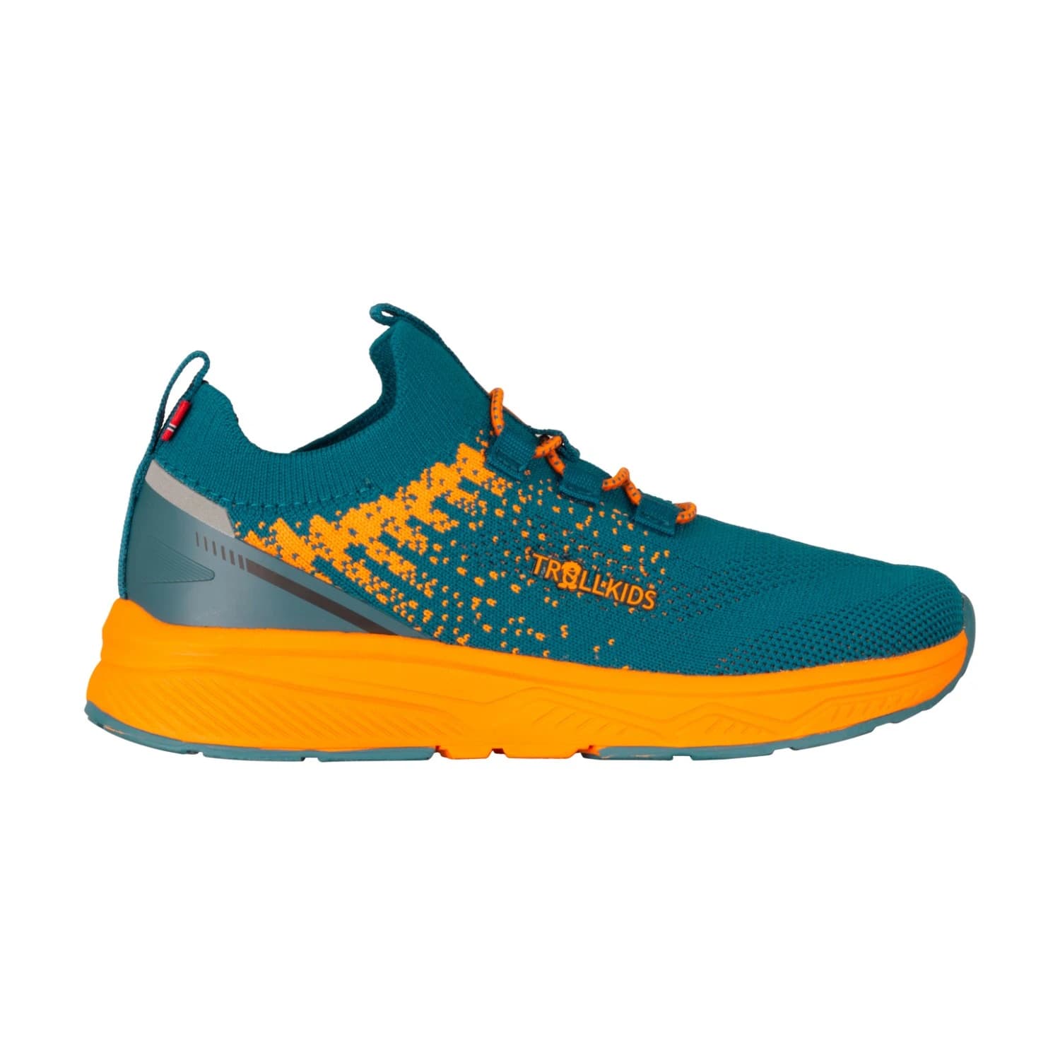 Детски ежедневни обувки Trollkids Kid's Balestrand Sneaker Casual shoes - Lagoon Green / Sahara Sunset