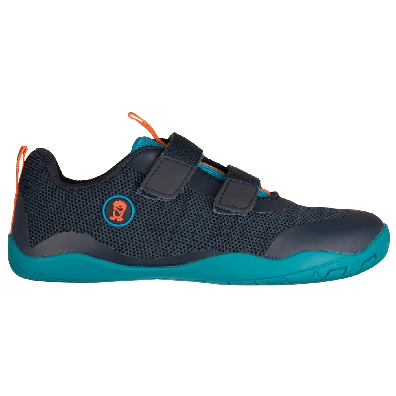 Детски обувки barefoot Trollkids Kid's Eikefjord Barefoot Hiker Barefoot shoes - Lake Blue / Mystic Blue