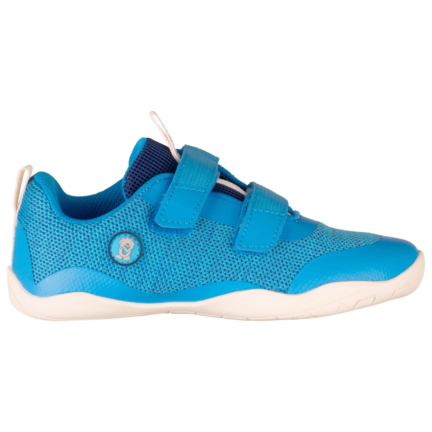 Детски обувки barefoot Trollkids Kid's Eikefjord Barefoot Hiker Barefoot shoes - Pool Blue / Dark Indigo