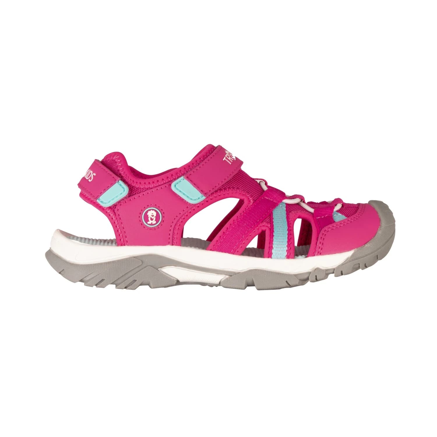 Детски сандали Trollkids Kid's Stavanger Sandal XT Sandals - Bright Pink / Dark Mint