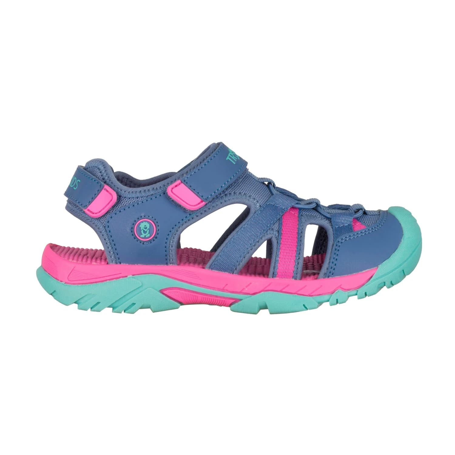 Детски сандали Trollkids Kid's Stavanger Sandal XT Sandals - Cornflower / Light Magenta / Aquamarine