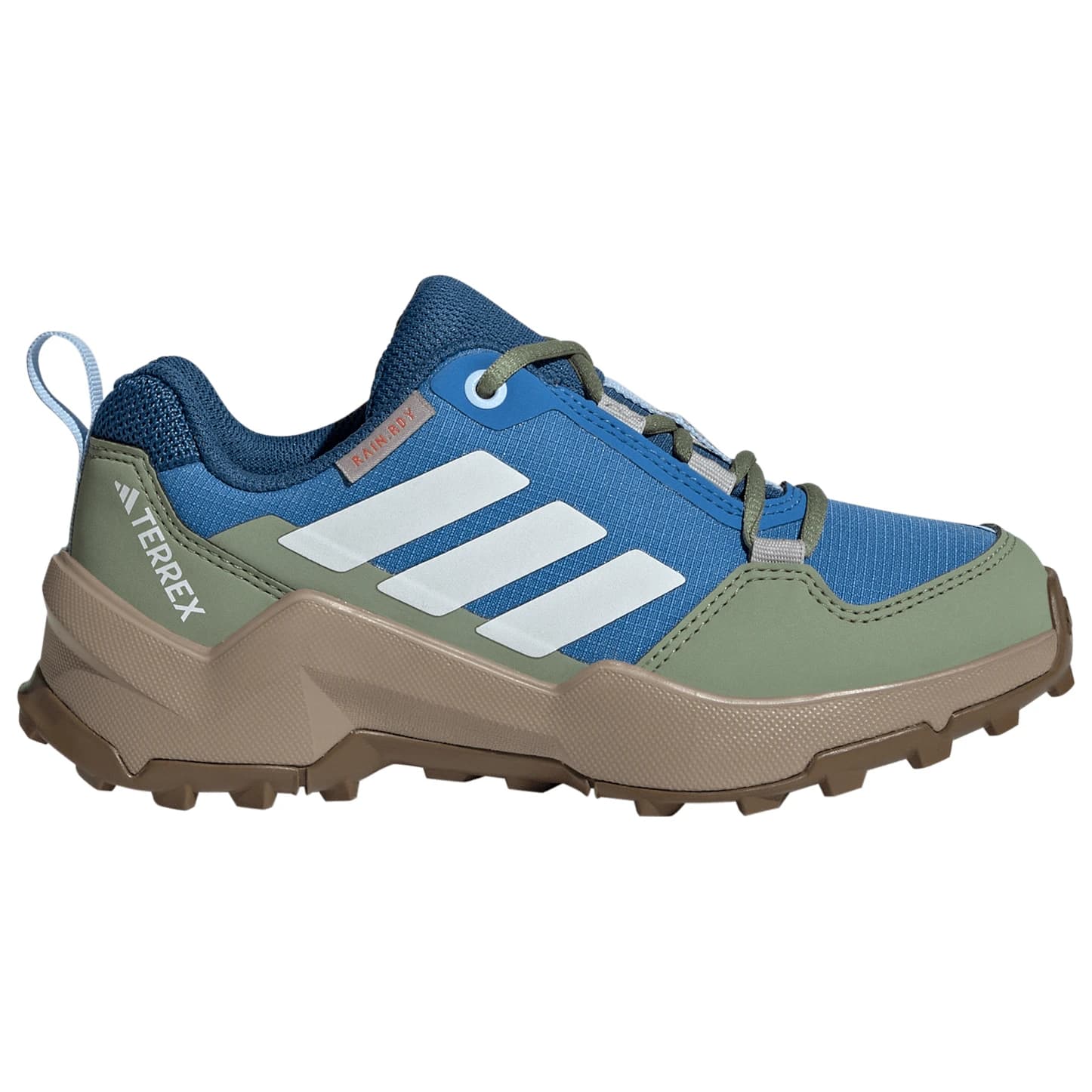 Детски мултиспорт обувки adidas Terrex Kid's Ax4R RAIN.RDY Multisport shoes - Ray Blue / Off White / Tent Green