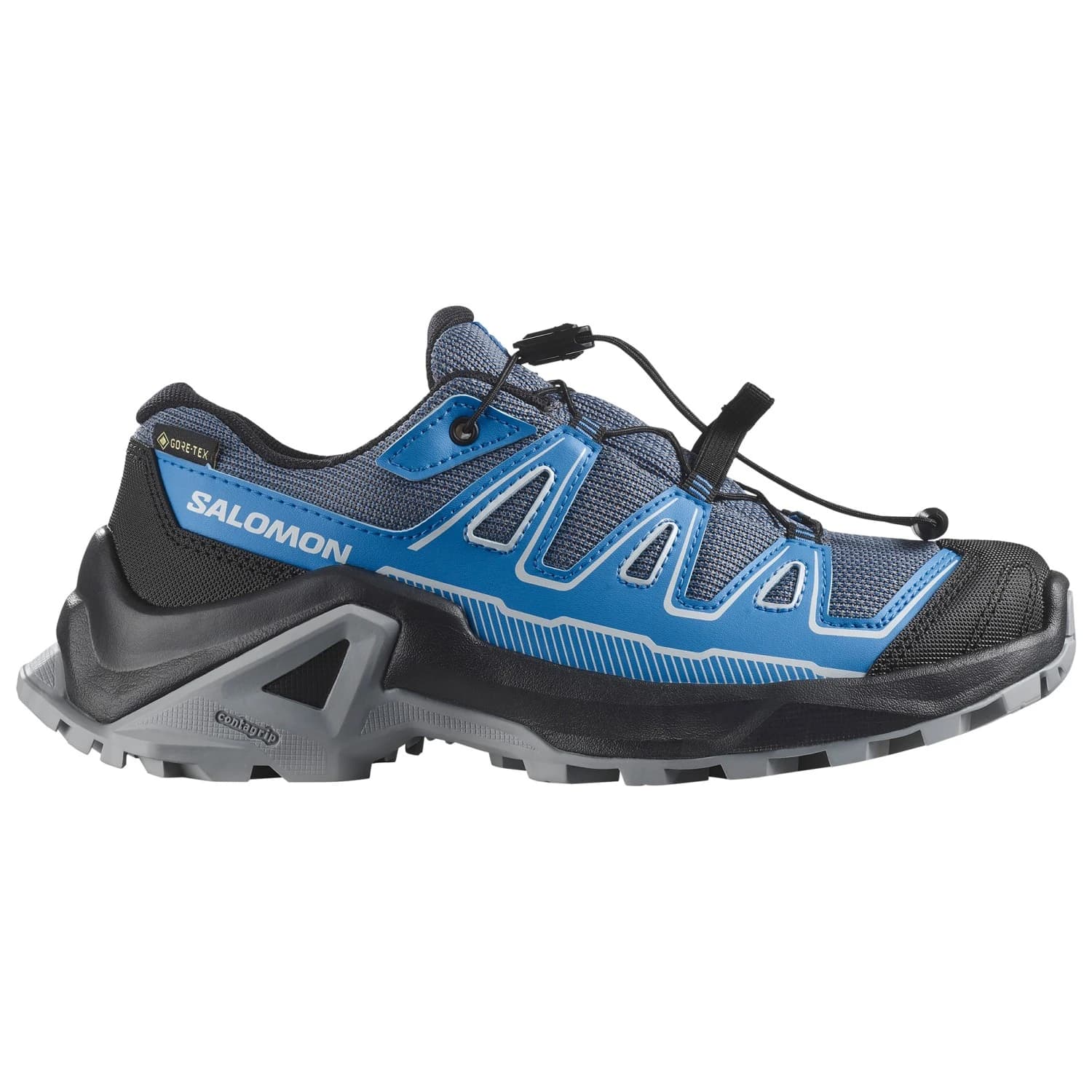 Детски мултиспорт обувки Salomon Kid's X Ultra GORE-TEX Multisport shoes - Turbulence / Black / French Blue