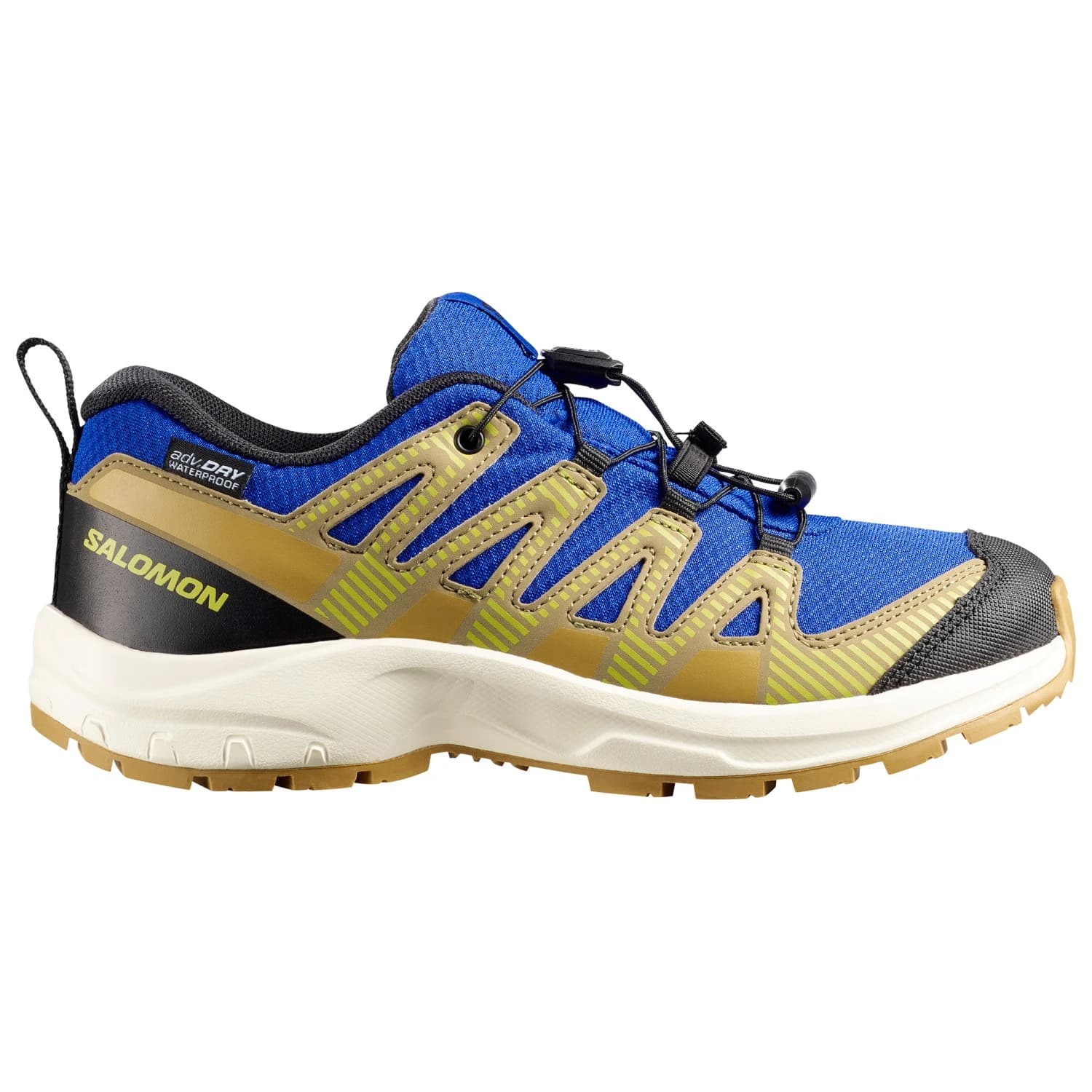 Детски мултиспорт обувки Salomon Kid's XA Pro V8 Waterproof Multisport shoes - Bluing / Acid Lime / Black