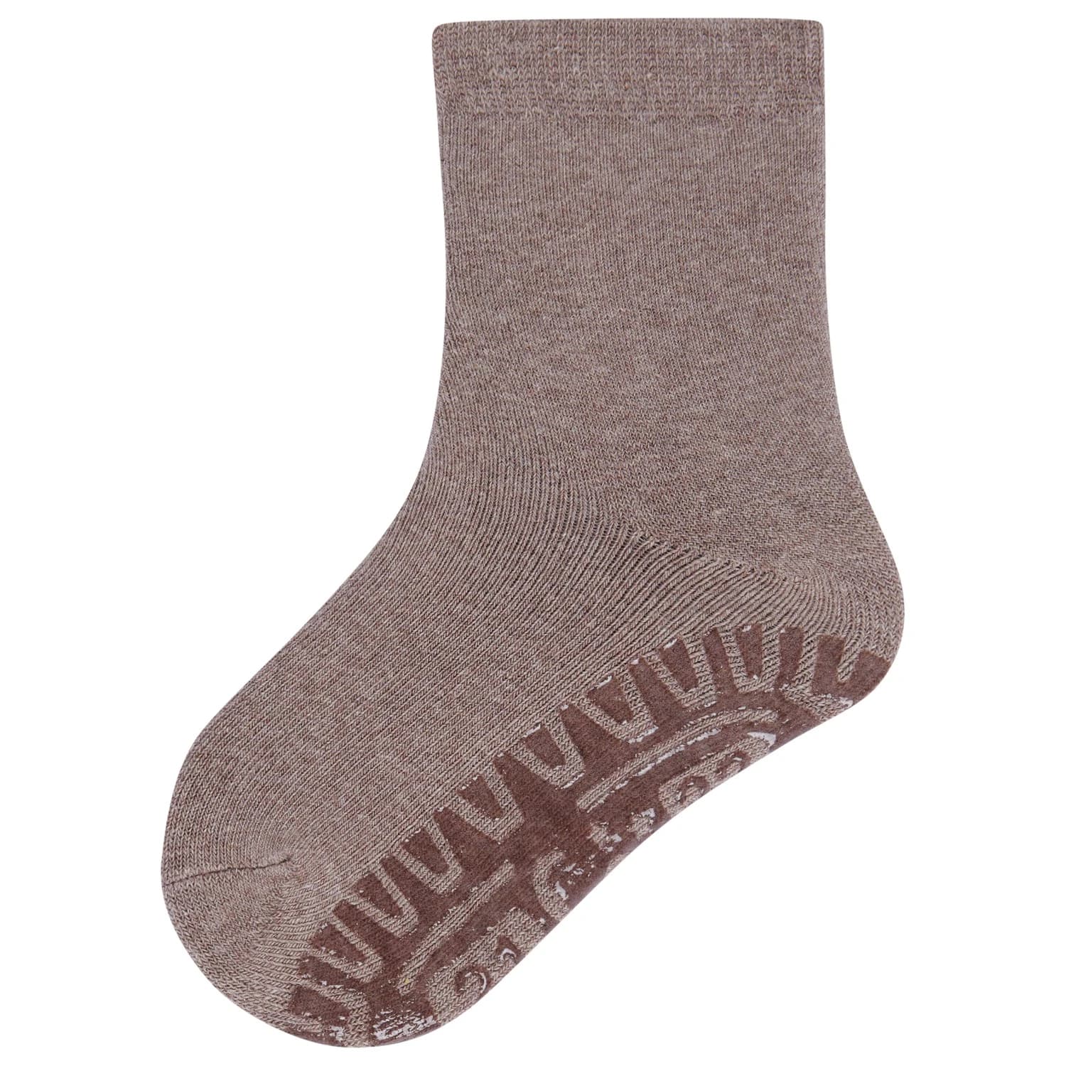 Детски пантофи Sterntaler Kids' Soft Tile-Print Slippers - Braun Melange