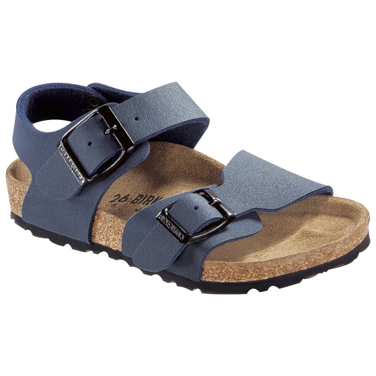 Детски сандали Birkenstock Kid's New York Birkibuc Sandals - Navy