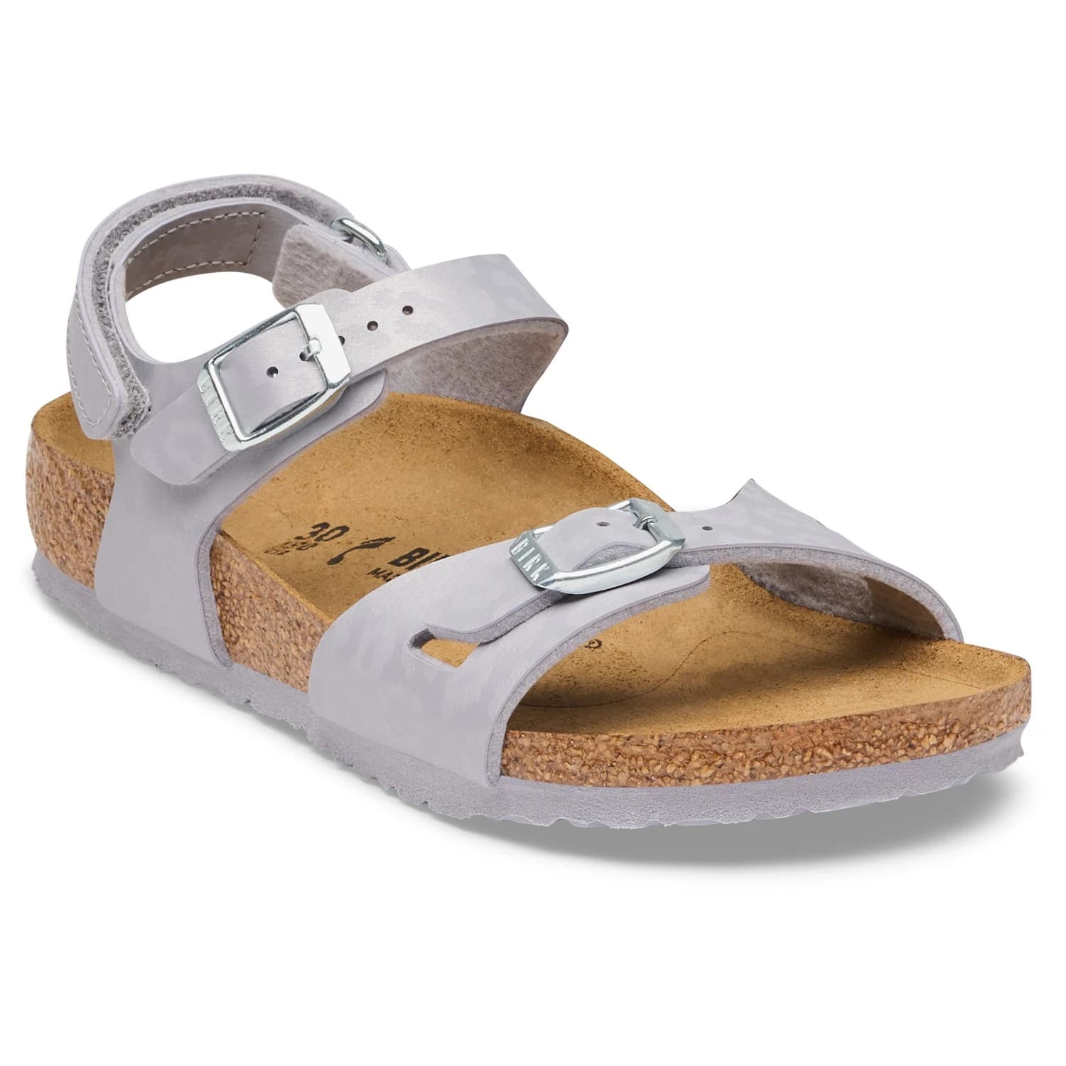 Детски сандали Birkenstock Kid's Rio AS Sandals - Electric Metallic Leo Lavender Sky