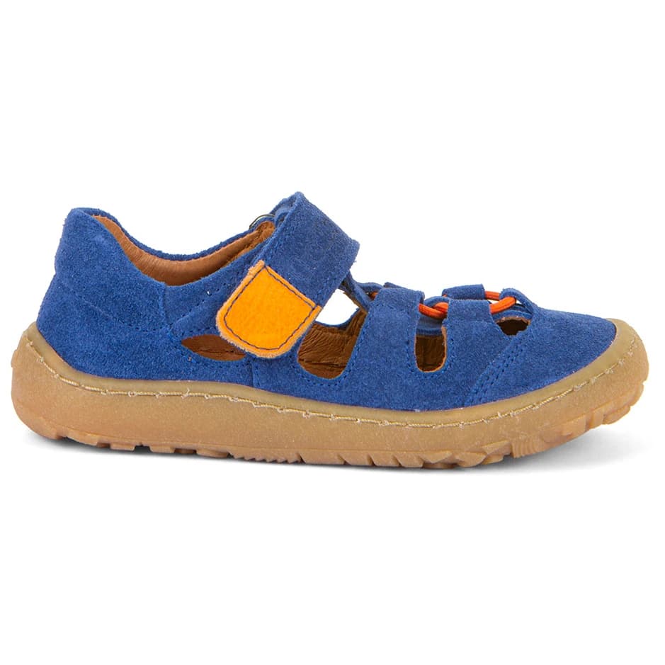 Детски сандали Froddo Kid's Barefoot Elastic Sandal - Blue Electric