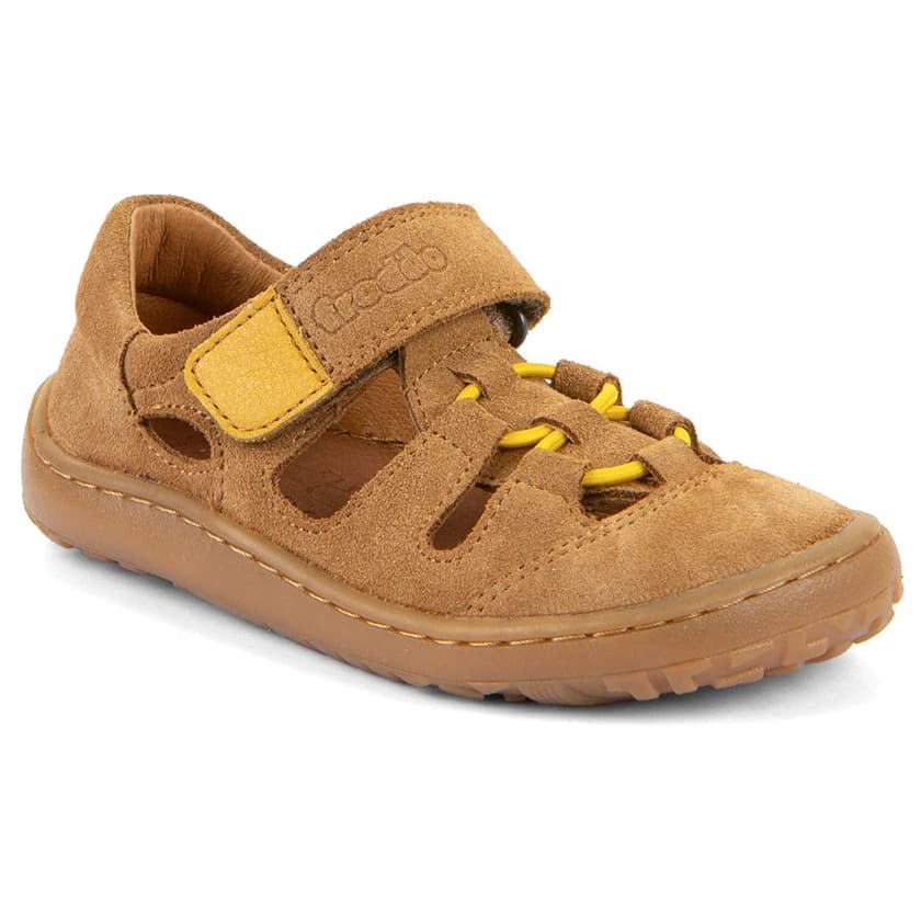 Детски сандали Froddo Kid's Barefoot Elastic Sandal - Cognac