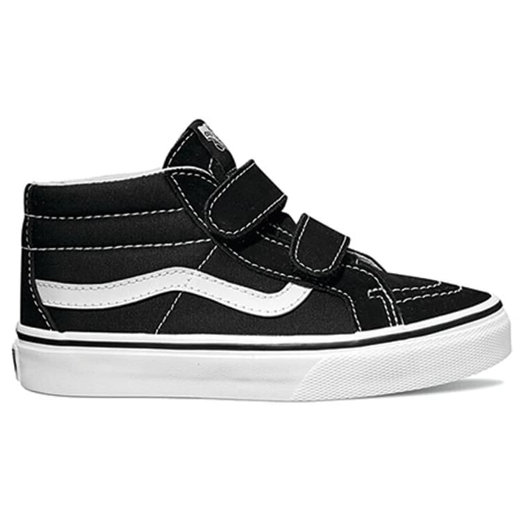 Детски маратонки Vans Kid's Sk8-Mid Reissue V Sneakers - Black / True White