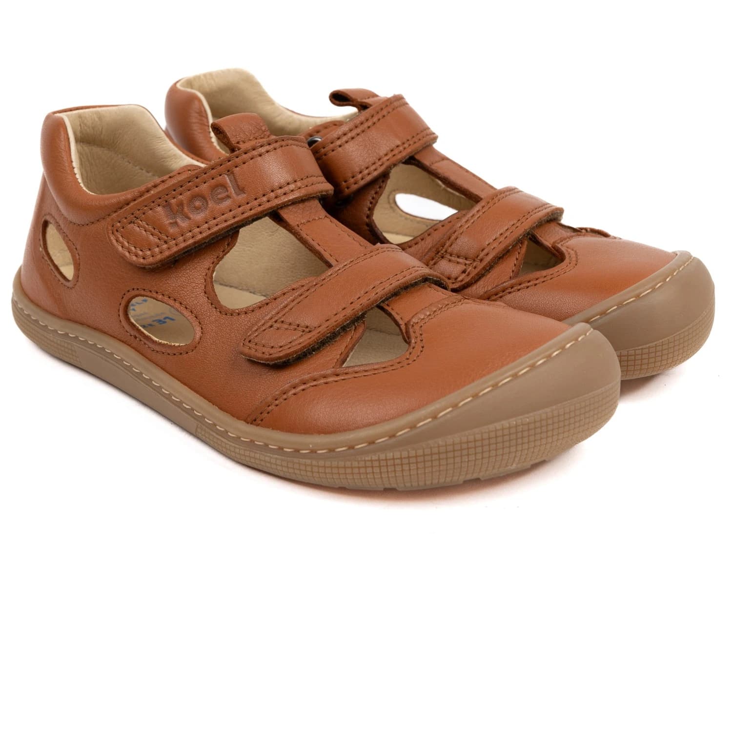 Детски сандали Koel Kid's Deen Nappa Sandals - Cognac