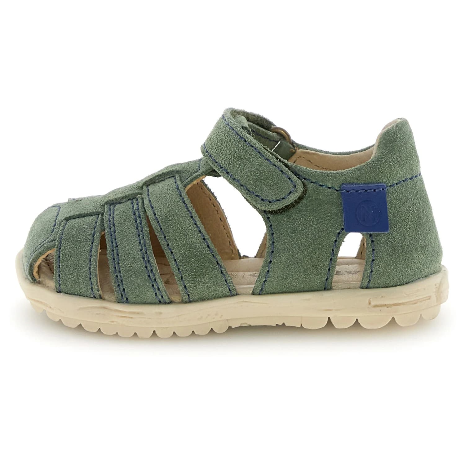 Детски сандали Naturino Kid's Naturino See Calf Printed Sandals - Green