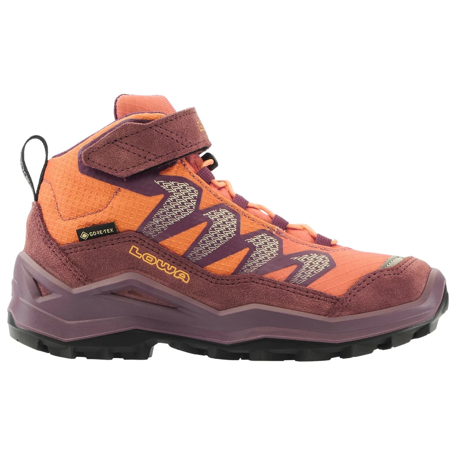 Детски туристически обувки Lowa Kid's Maddox Pro GTX Mid VC Walking boots - Dusky Pink / Clay