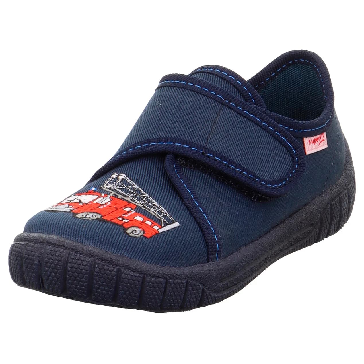 Детски пантофи Superfit Kid's Bill B House slippers - Blau / Rot