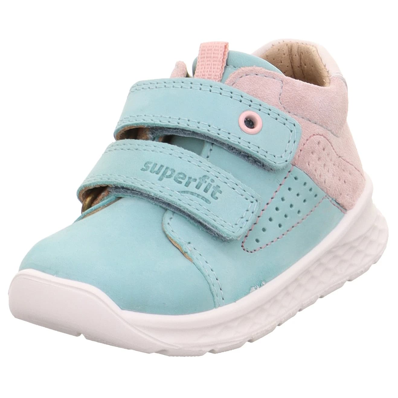 Детски ежедневни обувки Superfit Kid's Breeze E Casual shoes - Hellgrün / Rosa