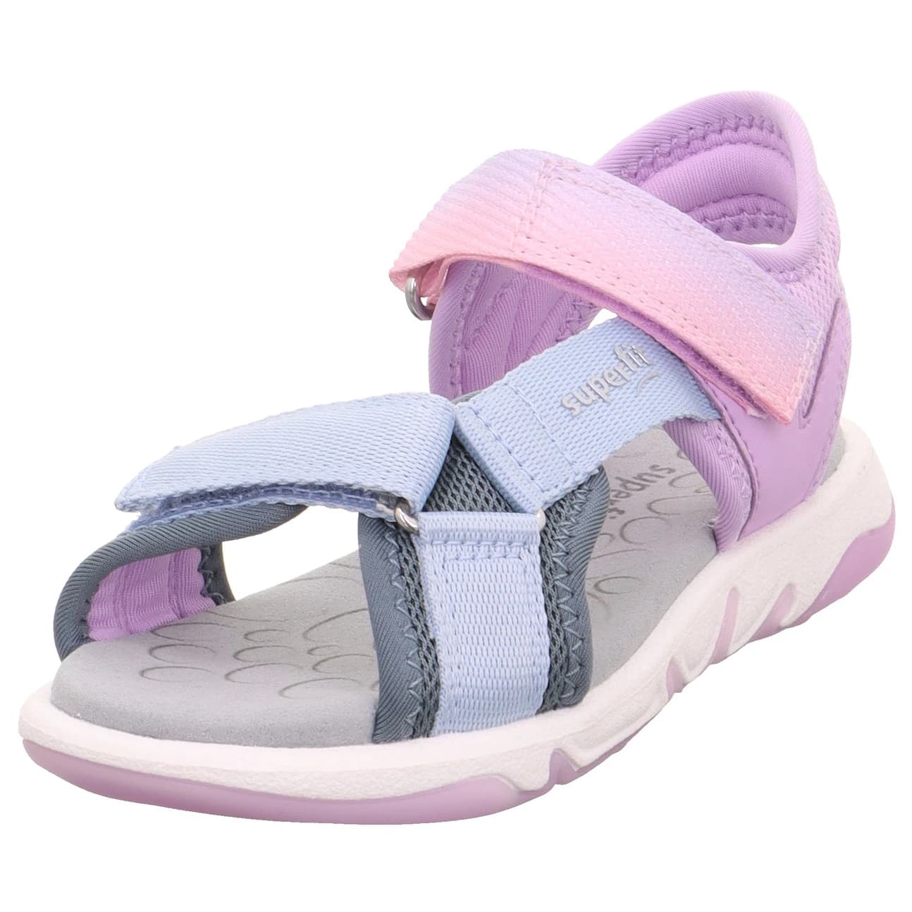 Детски сандали Superfit Kid's Pebbles Sandals - Blau / Lila