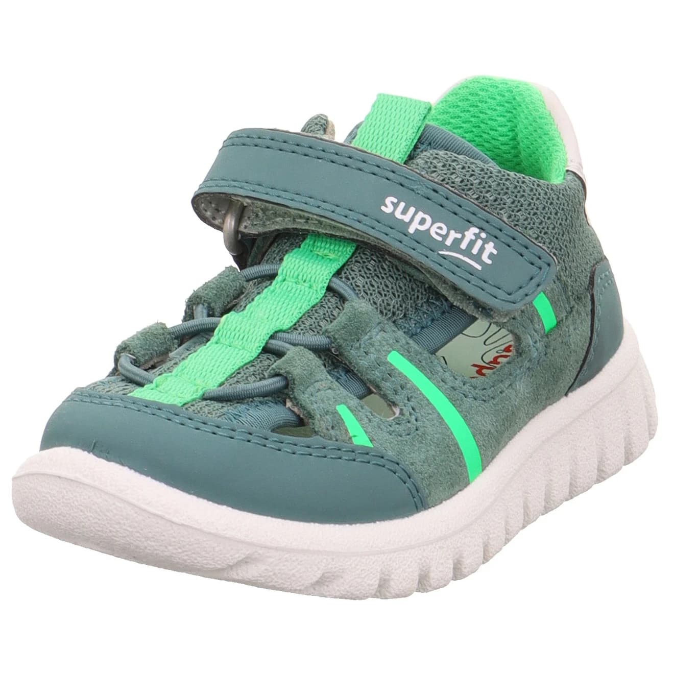 Детски сандали Superfit Kid's Sport7 Mini Sandals - Grün / Hellgrün