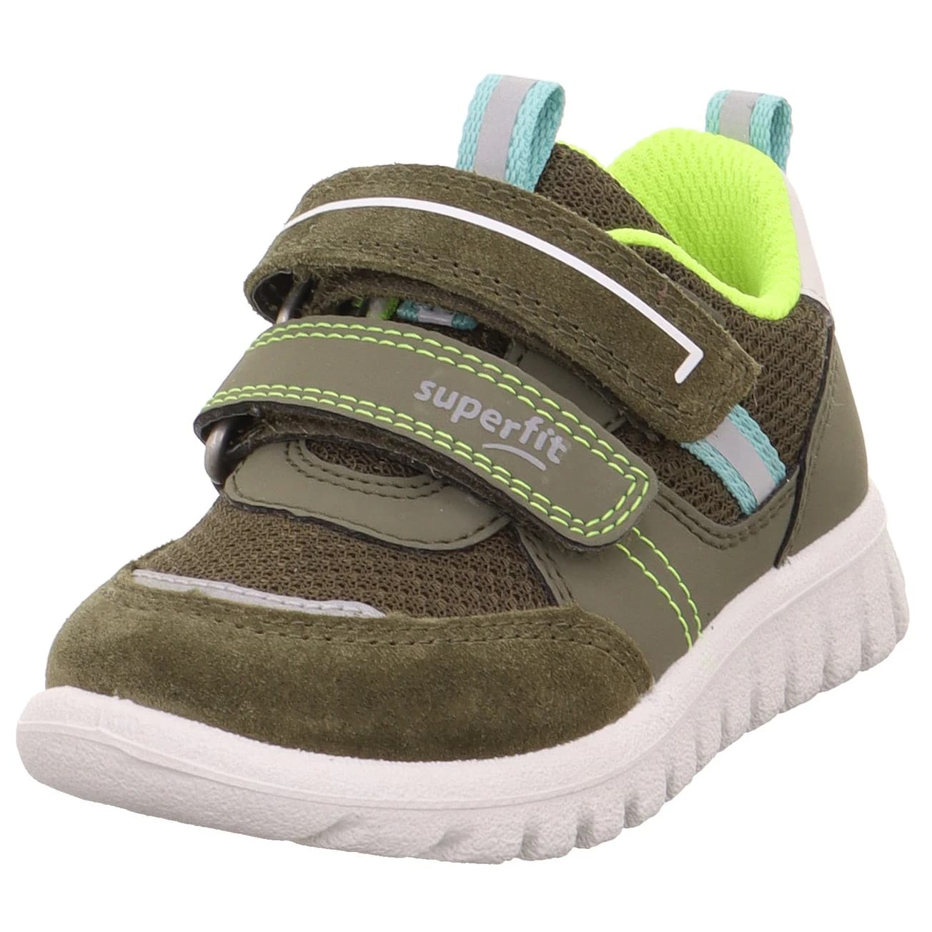 Детски ежедневни обувки Superfit Kid's Sport7 Mini C Casual shoes - Grün / Gelb