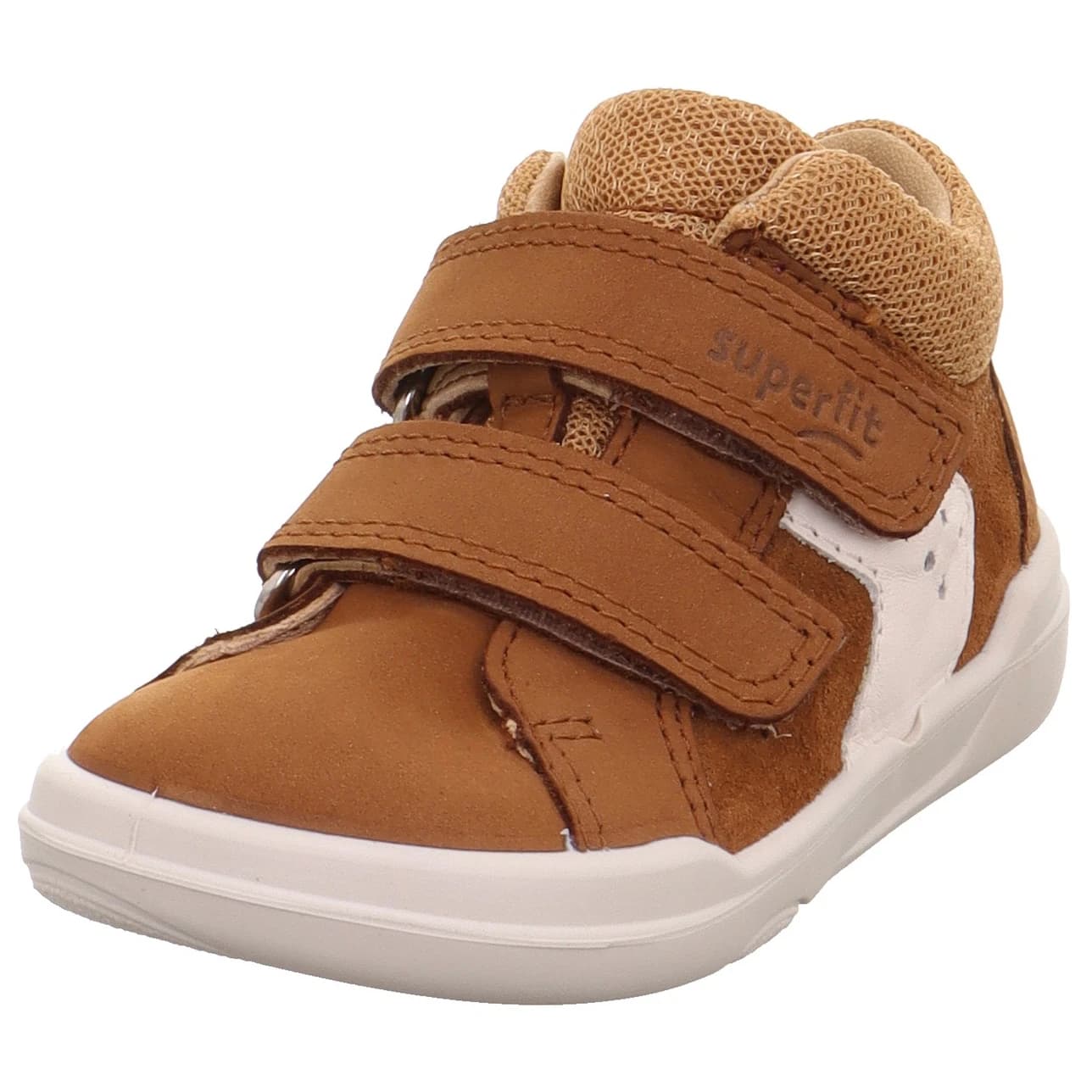 Детски обувки barefoot Superfit Kid's Superfree B Barefoot shoes - Braun / Weiss