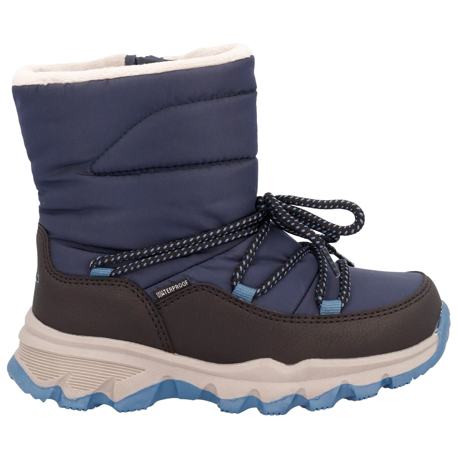 Детски зимни ботуши CMP Kid's Catay Snow Boots WP Winter boots - B.Blue / Bluestone