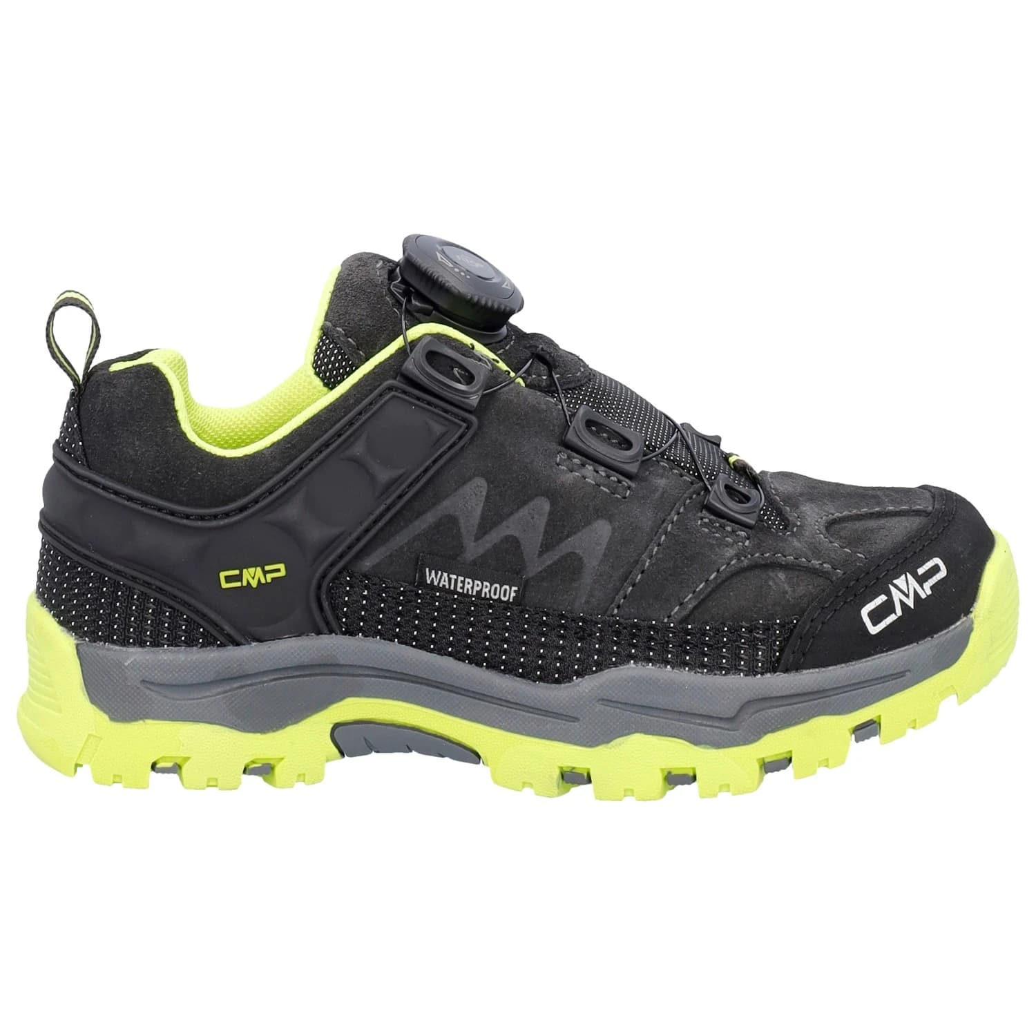 Детски мултиспорт обувки CMP Kid's Kiruna Low Fitgo Trekking Shoes WP Multisport shoes - Piombo / Acido