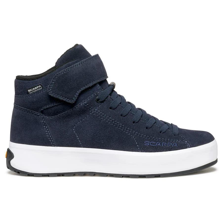 Детски ежедневни обувки Scarpa Kid's MW Mid Waterproof Casual shoes - Blue Navy / Grey