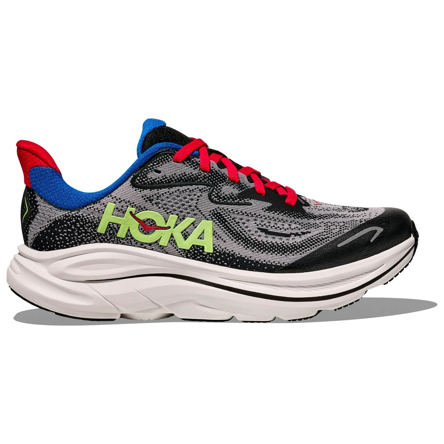 Детски обувки за бягане HOKA Kid's Clifton 10 Running shoes - Foggy Grey / Black