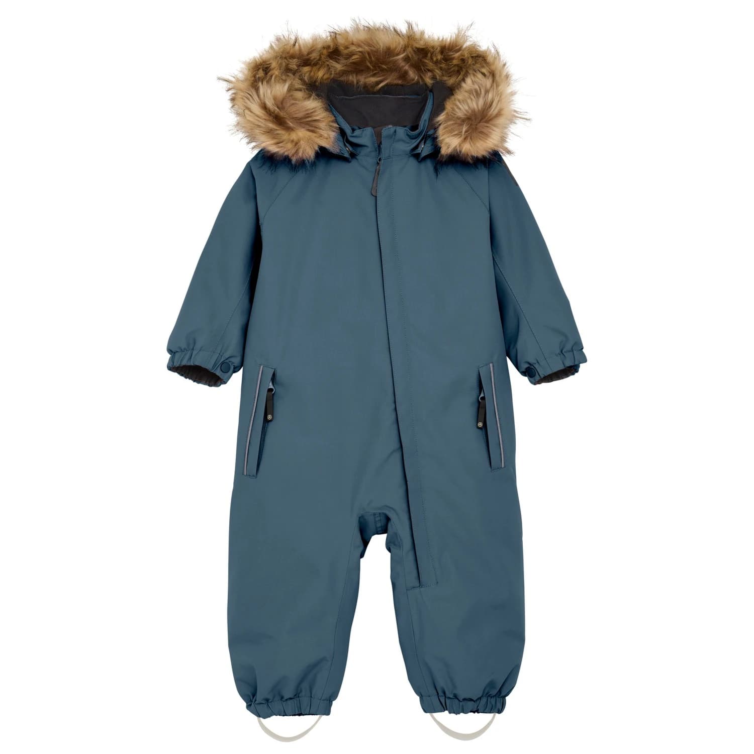 Детска грейка Color kids Baby's Coverall with Fake Fur Overall - Stormy Weather