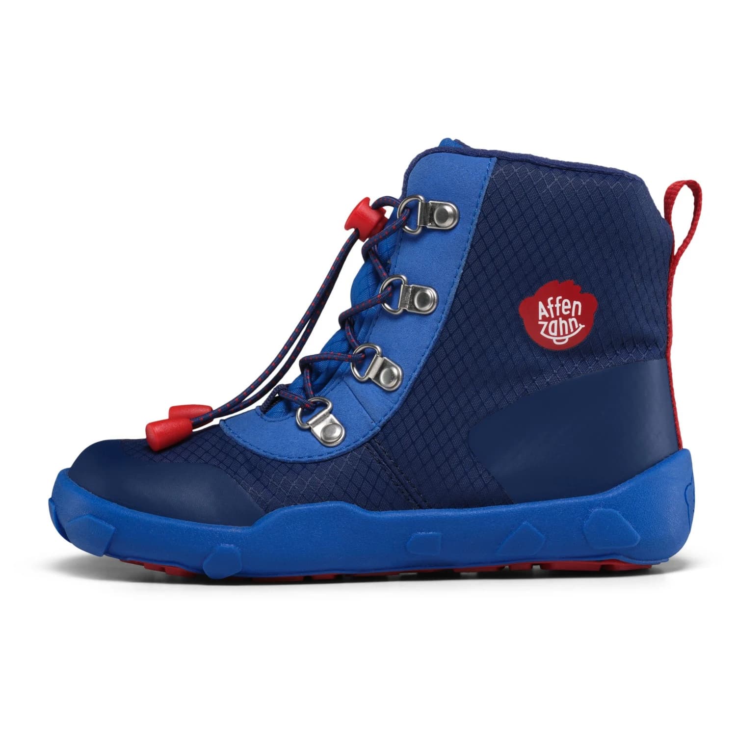 Детски зимни ботуши Affenzahn Kid's Winterstiefel Vegan Discovy Winter boots - Whale / Red / Blue