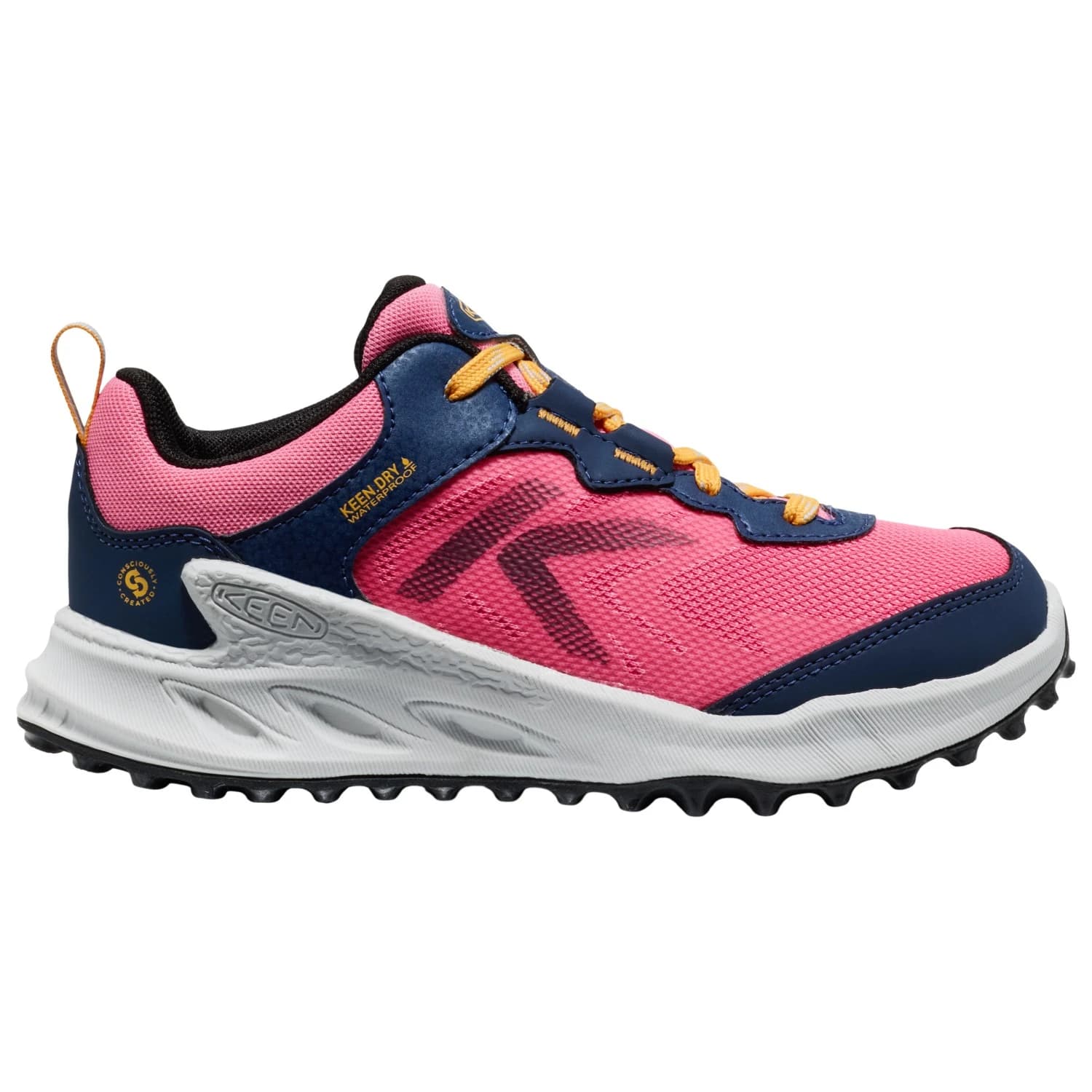 Мултиспорт обувки Keen Youth Zionic WP Multisport shoes - Naval Academy / Pink Lemonade